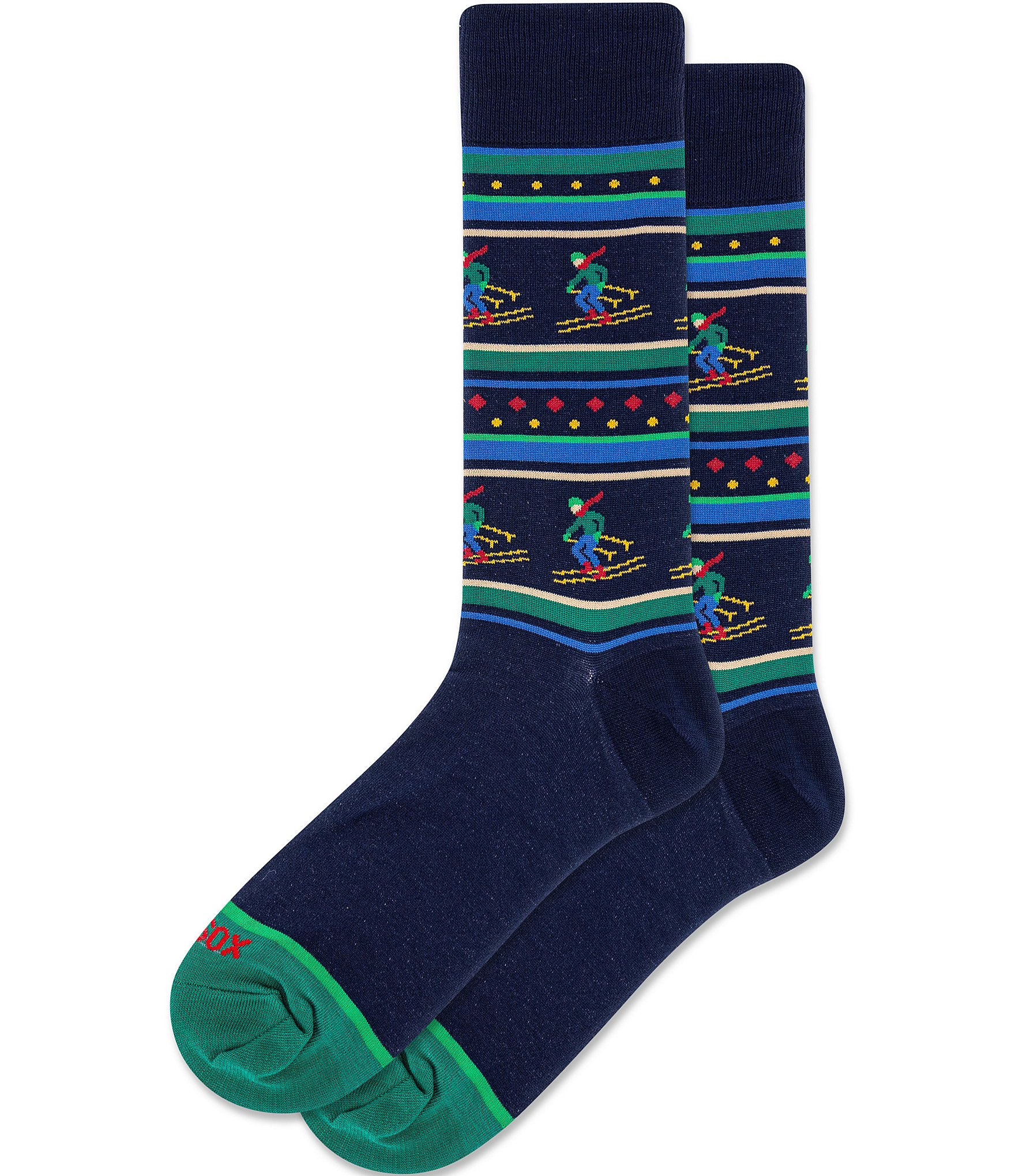 Hot Sox Ski Farisle Socks
