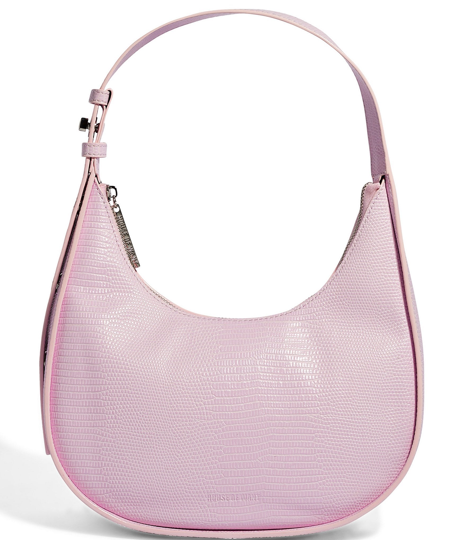 No Boundaries Women's Contemporary Hobo Bag Pink Starlight Floral 