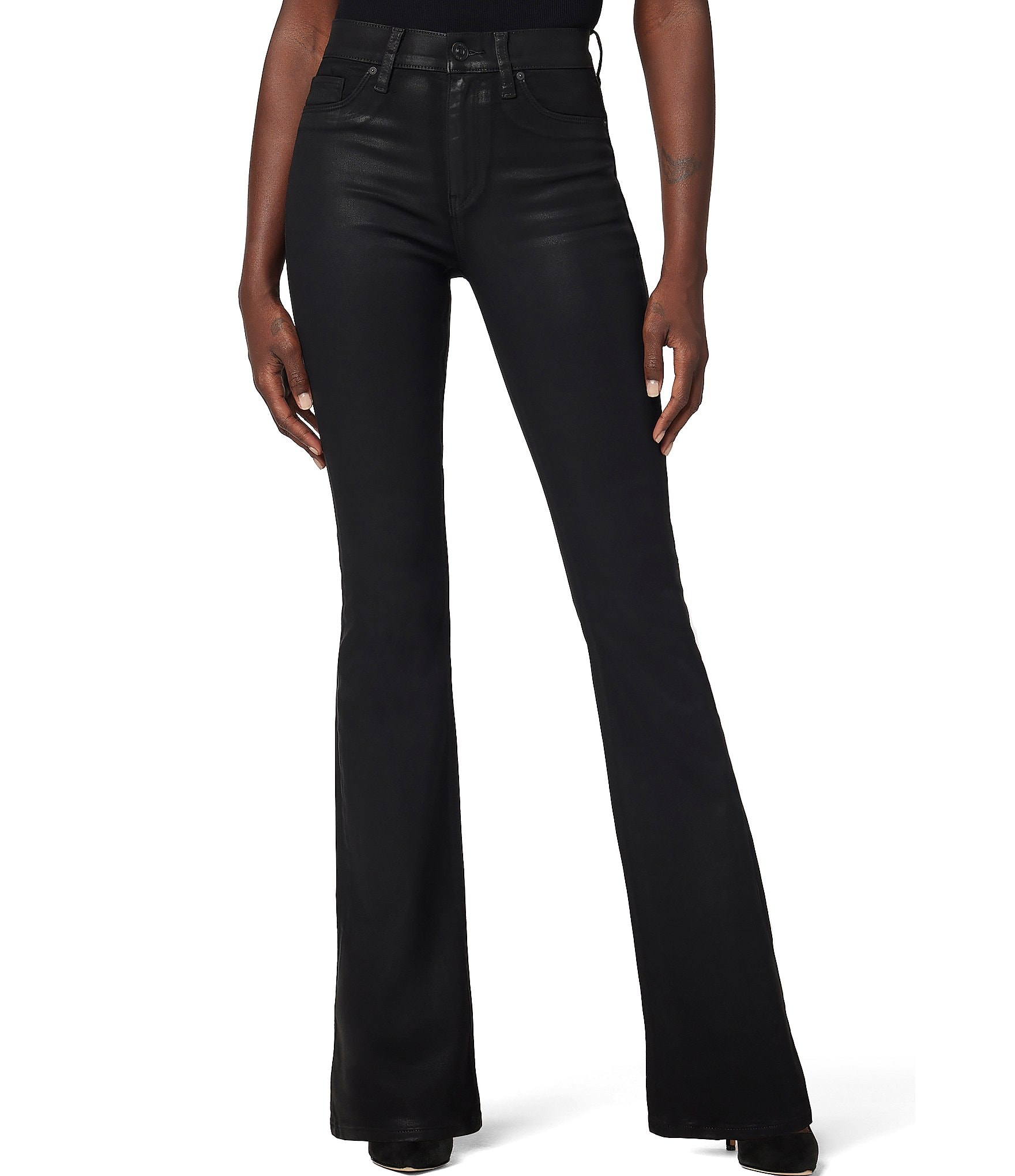 Hudson Jeans Barbara Coated High Rise Bootcut Jeans | Dillard's