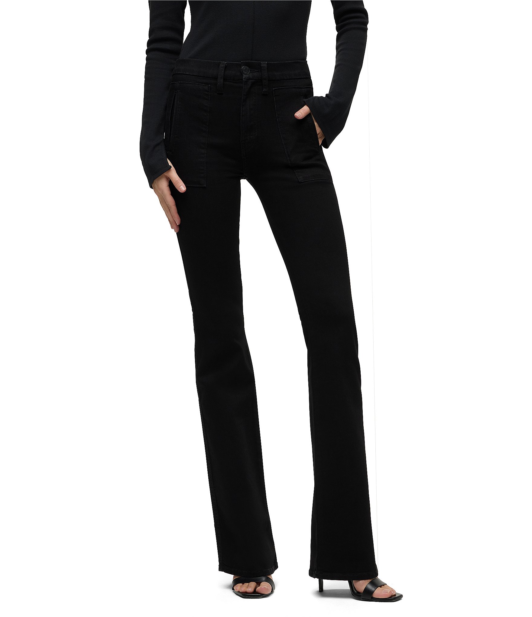 Hudson Jeans Barbara Denim High Rise Bootcut Welt Pocket