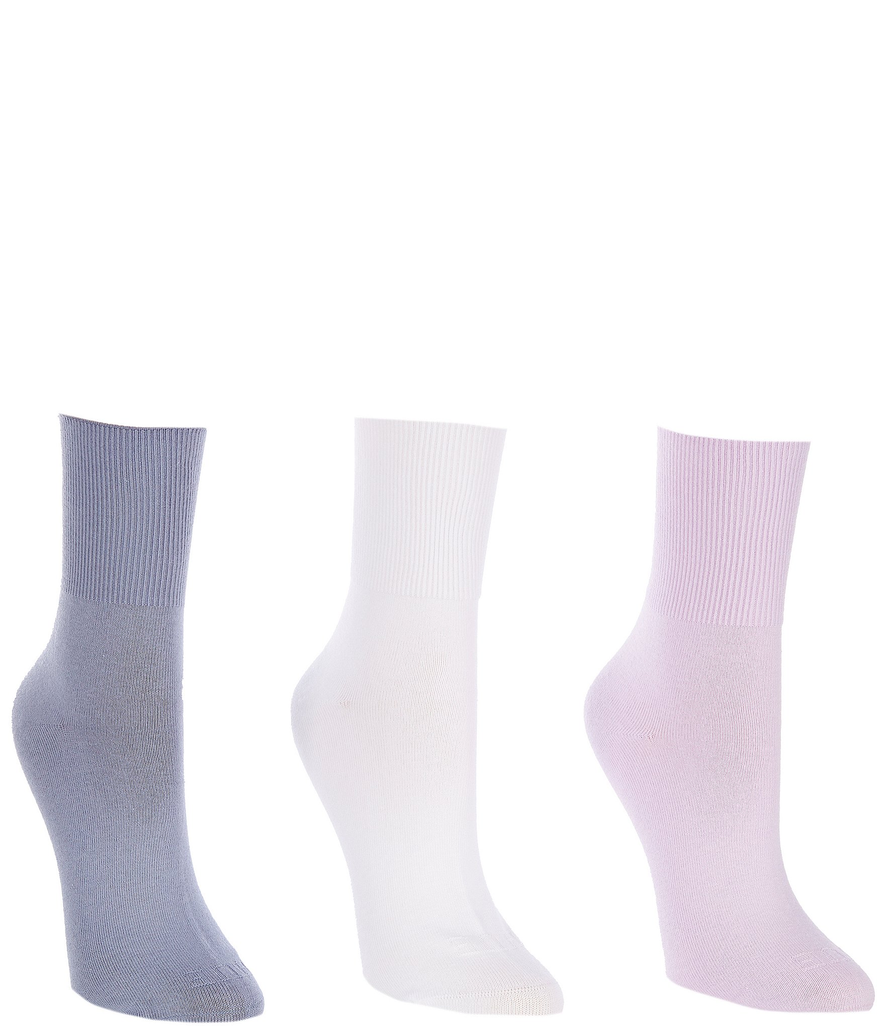 HUE Bobby 3pk Crew Sock