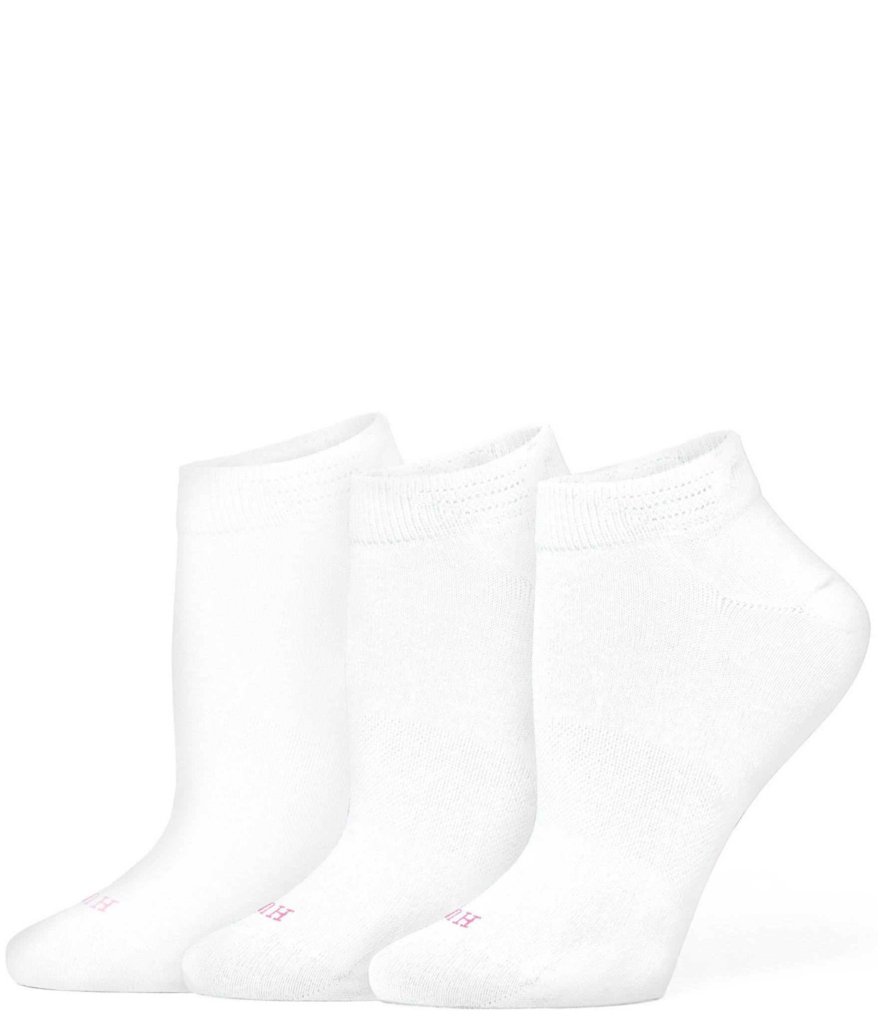HUE Casual Low Cut Socks, 3-Pack