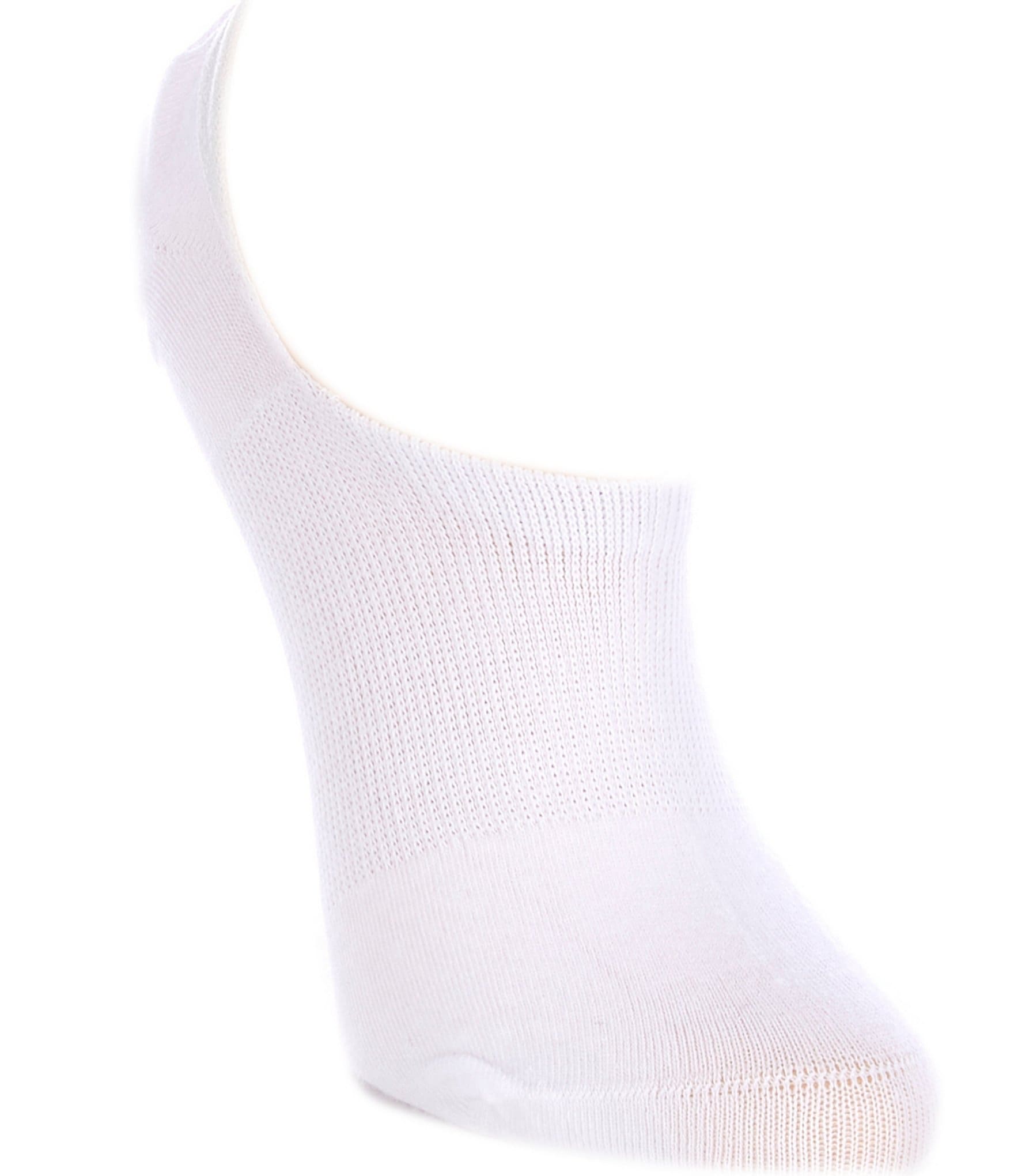 HUE Cotton Arch Hug No Show Socks, 3 Pack | Dillard's