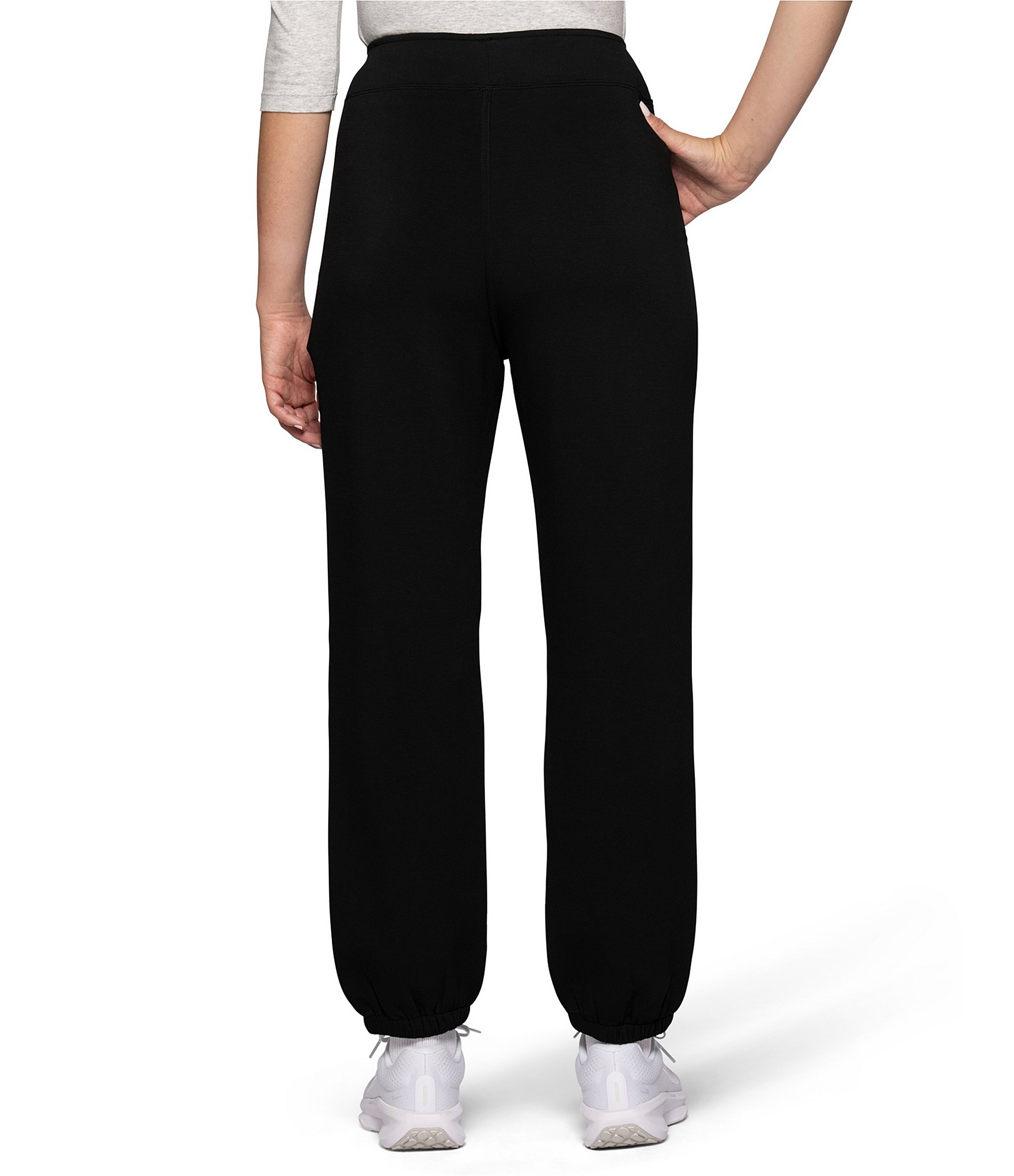 HUE Jet Set Jersey High Rise Joggers