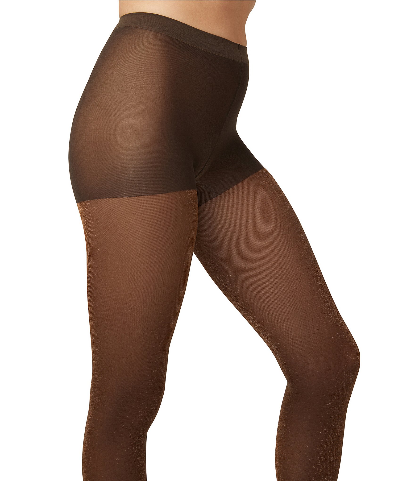 HUE Metallic Shimmer Opaque Tights