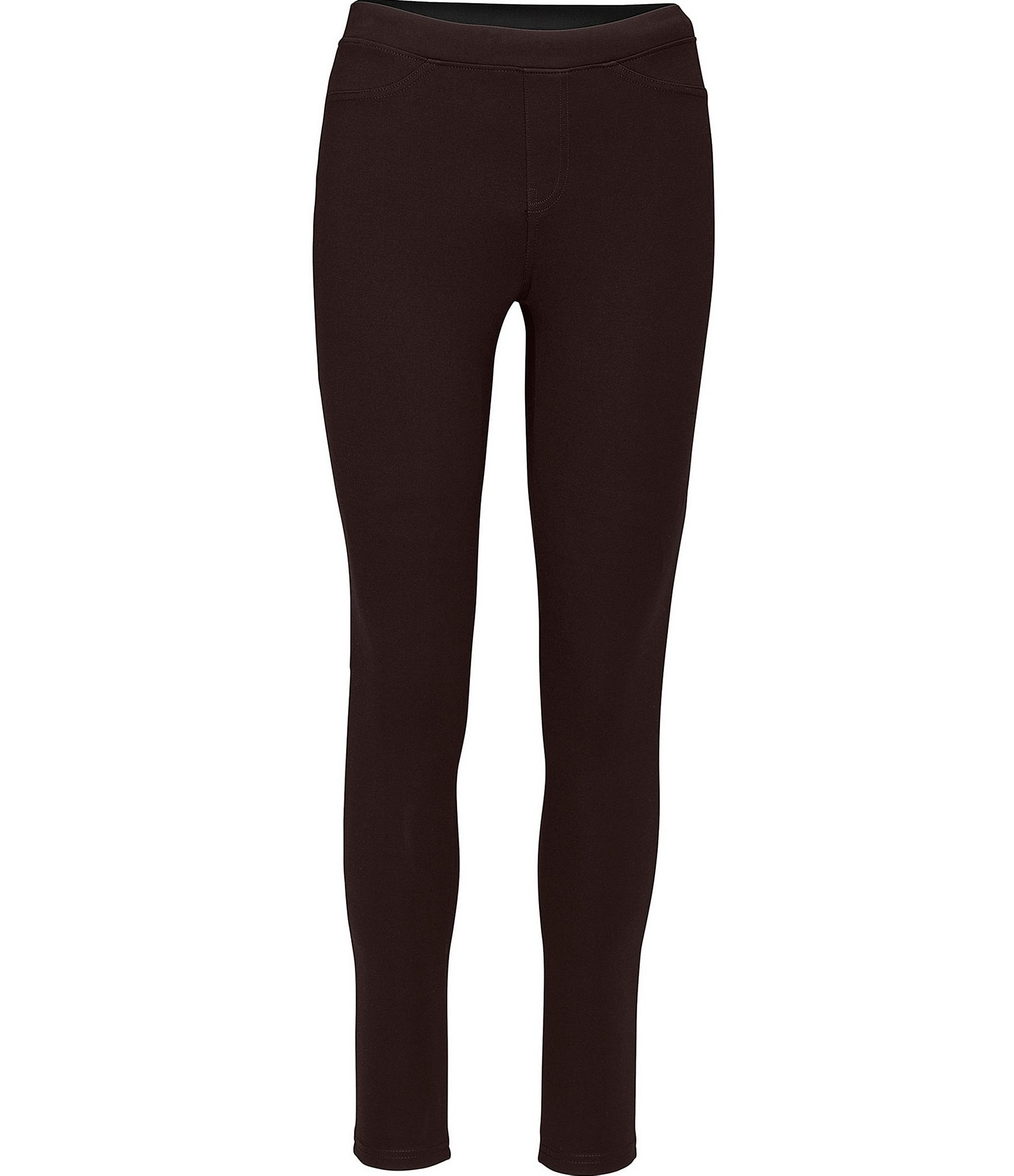 Women's Ponte Knit High-Rise Leggings in Black Medium - Yahoo Shopping