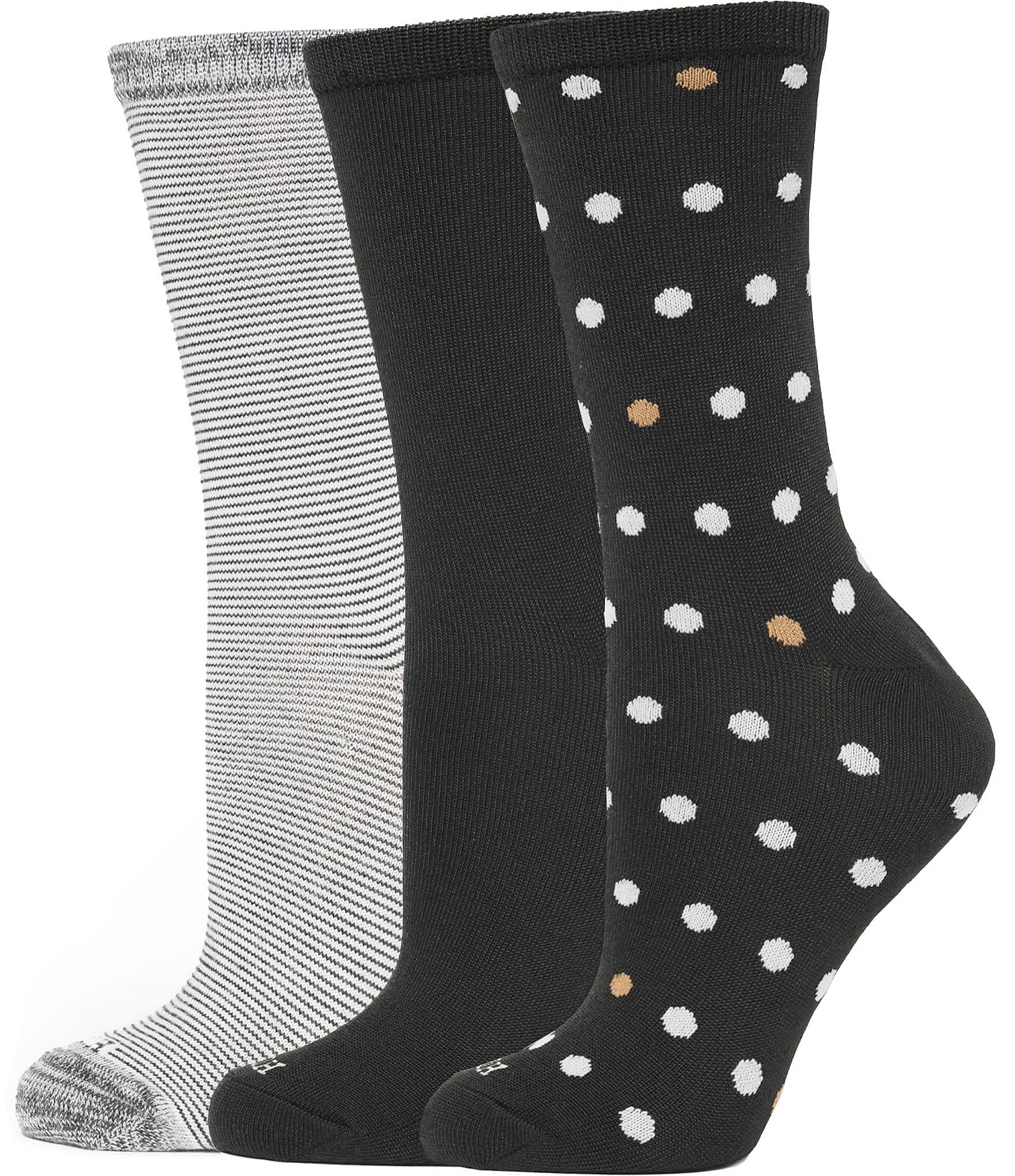 HUE Super Soft Crew 3pk Socks