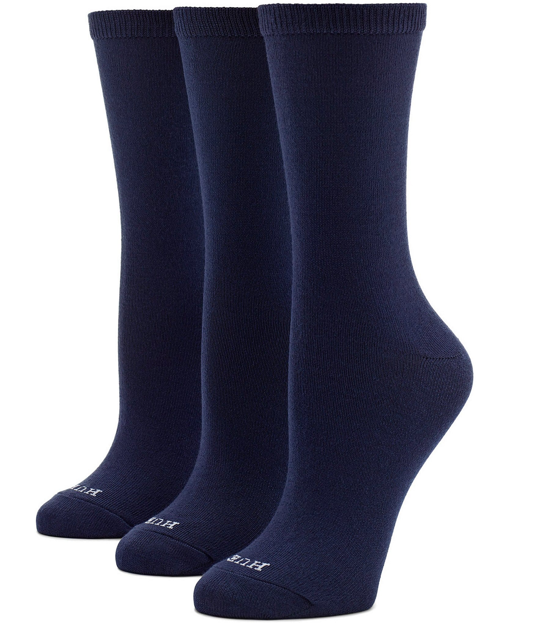 HUE Super Soft Crew Sock, 3 Pack