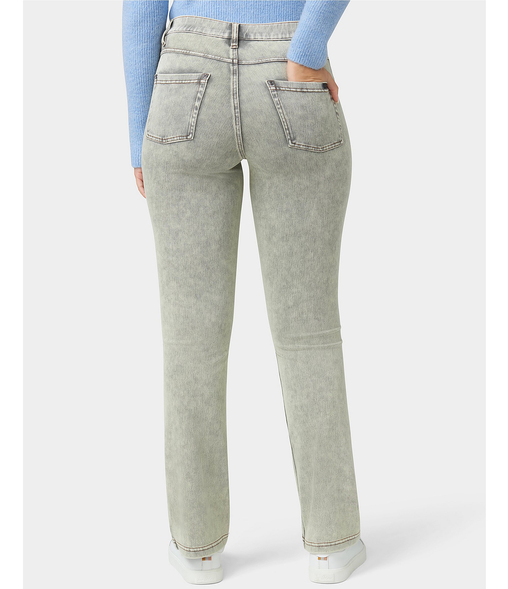 HUE Ultra Soft Denim Baby Bootcut Jeggings