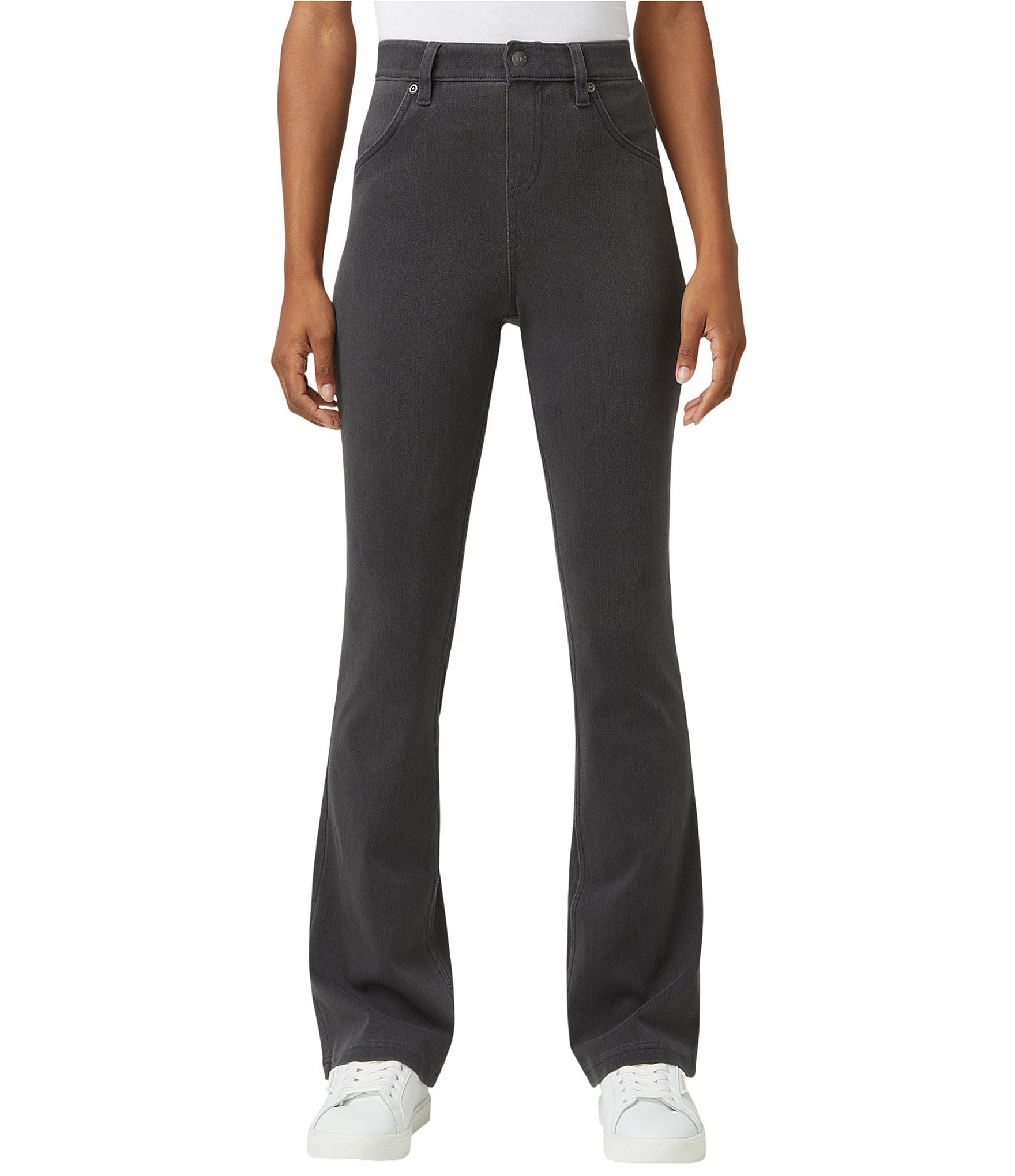 HUE Ultra Soft Denim Baby Bootcut Jeggings