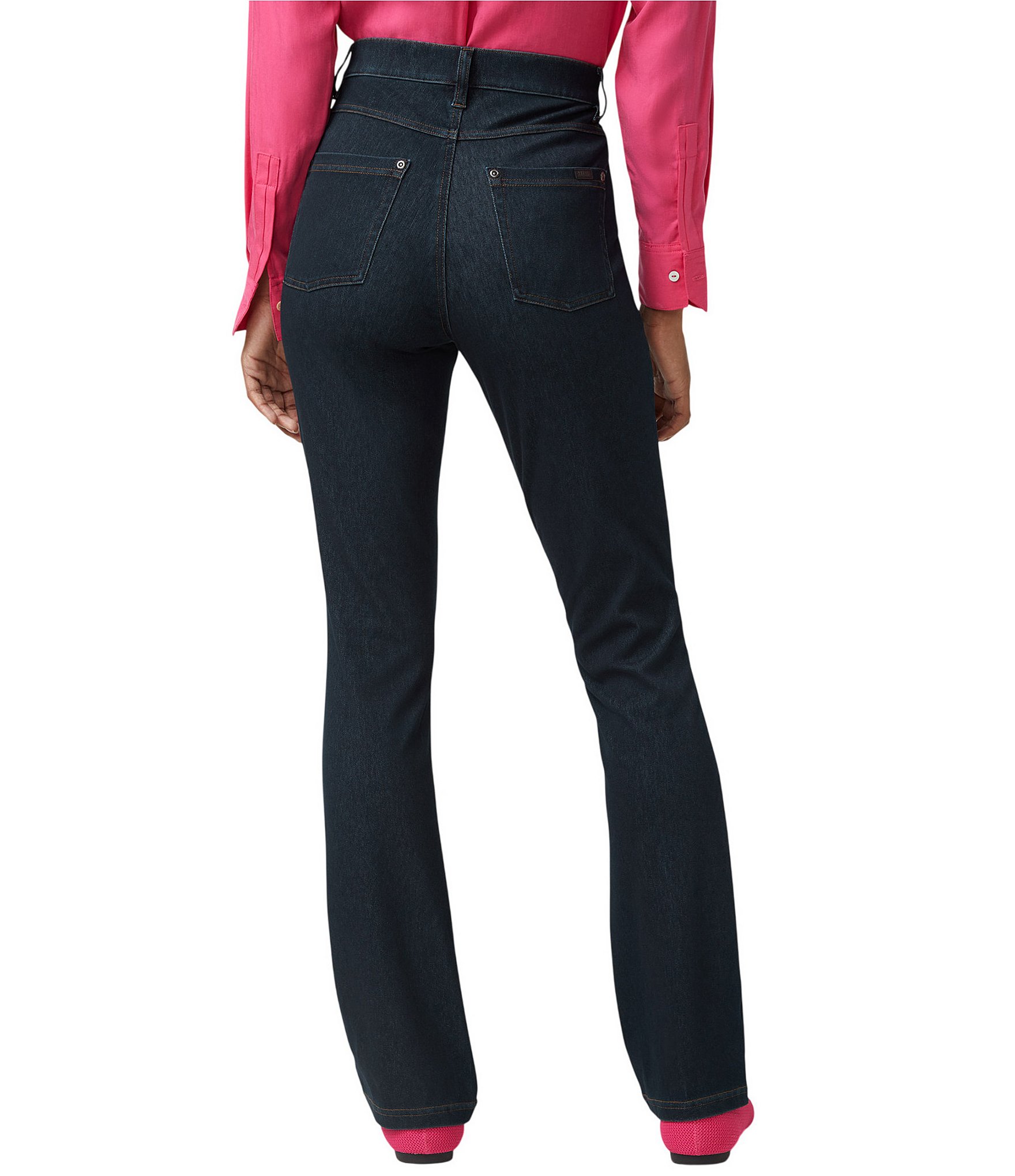 HUE Ultra Soft Denim Baby Bootcut Jeggings