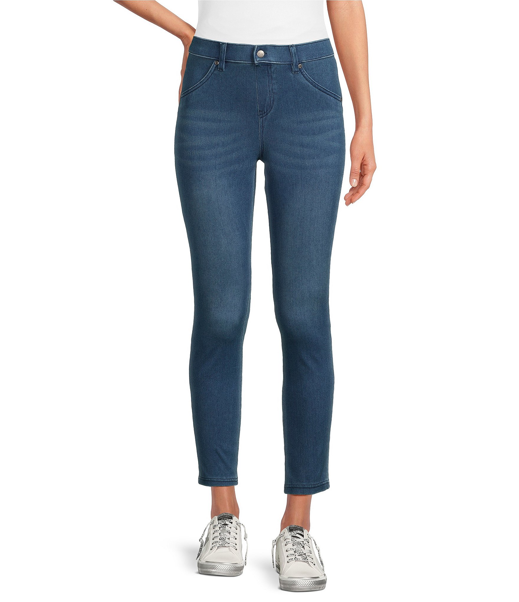 hue denim skimmer leggings