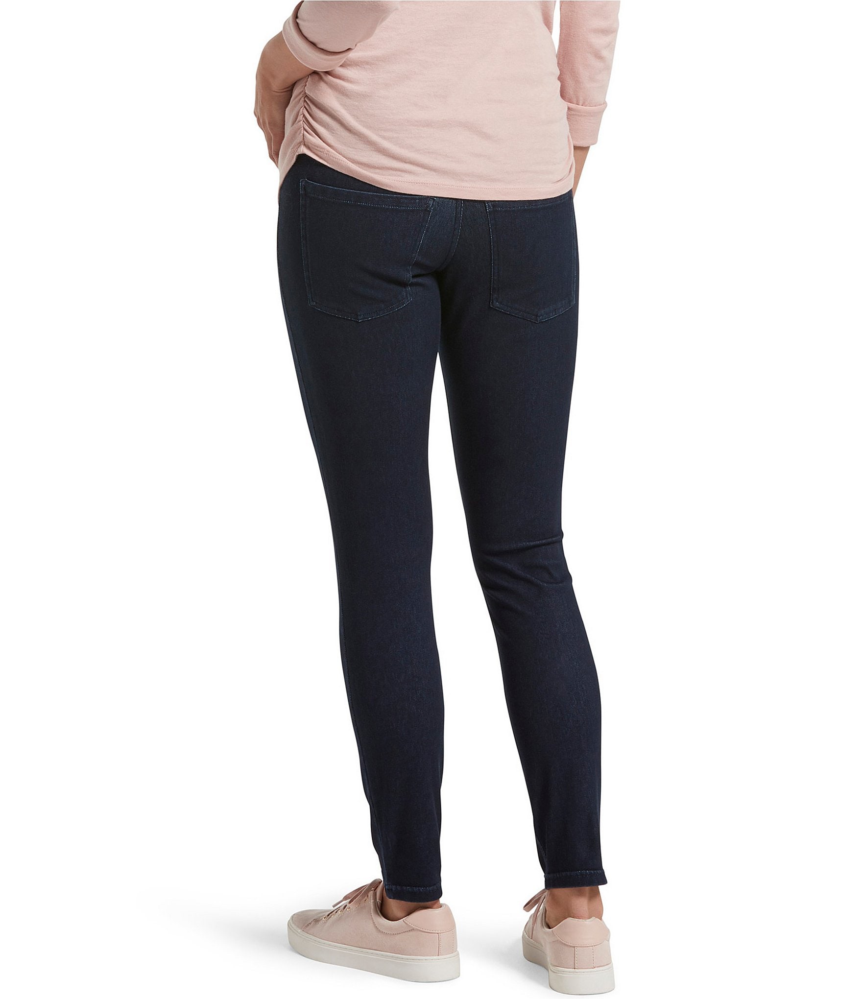 HUE Ultra Soft Denim Maternity Skimmer Leggings