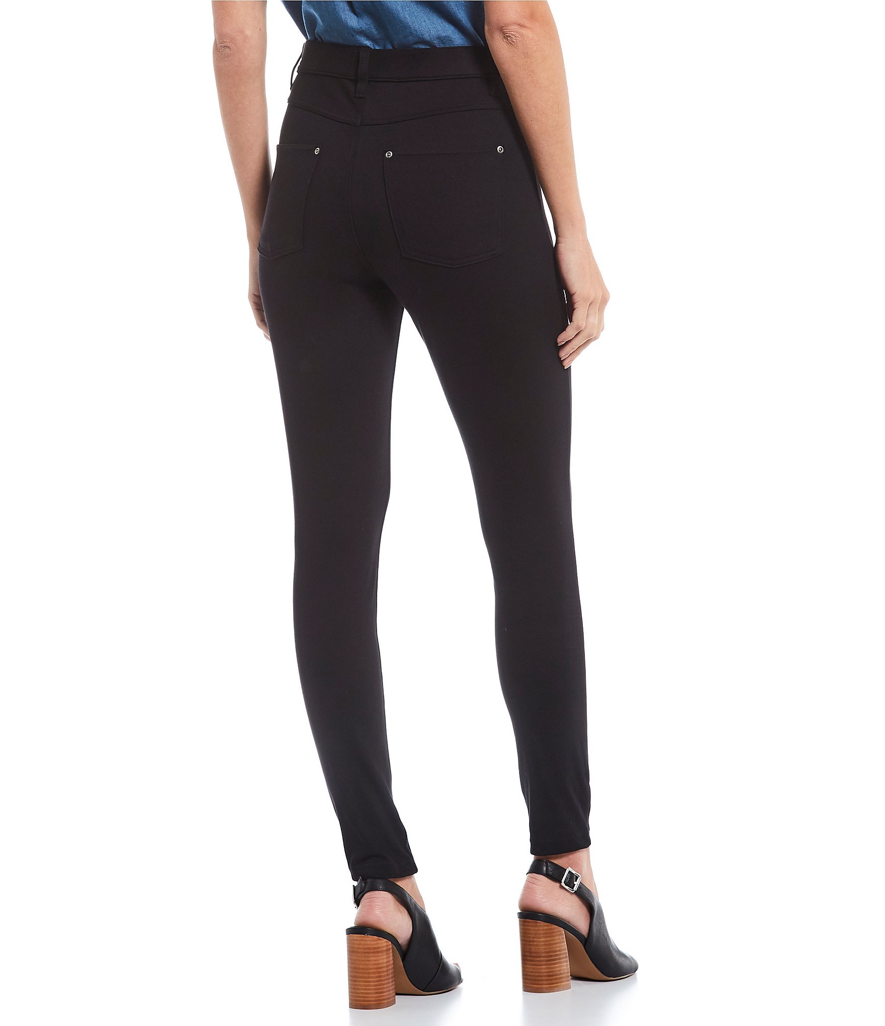 HUE Ultra Soft High Waisted Denim Jeggings