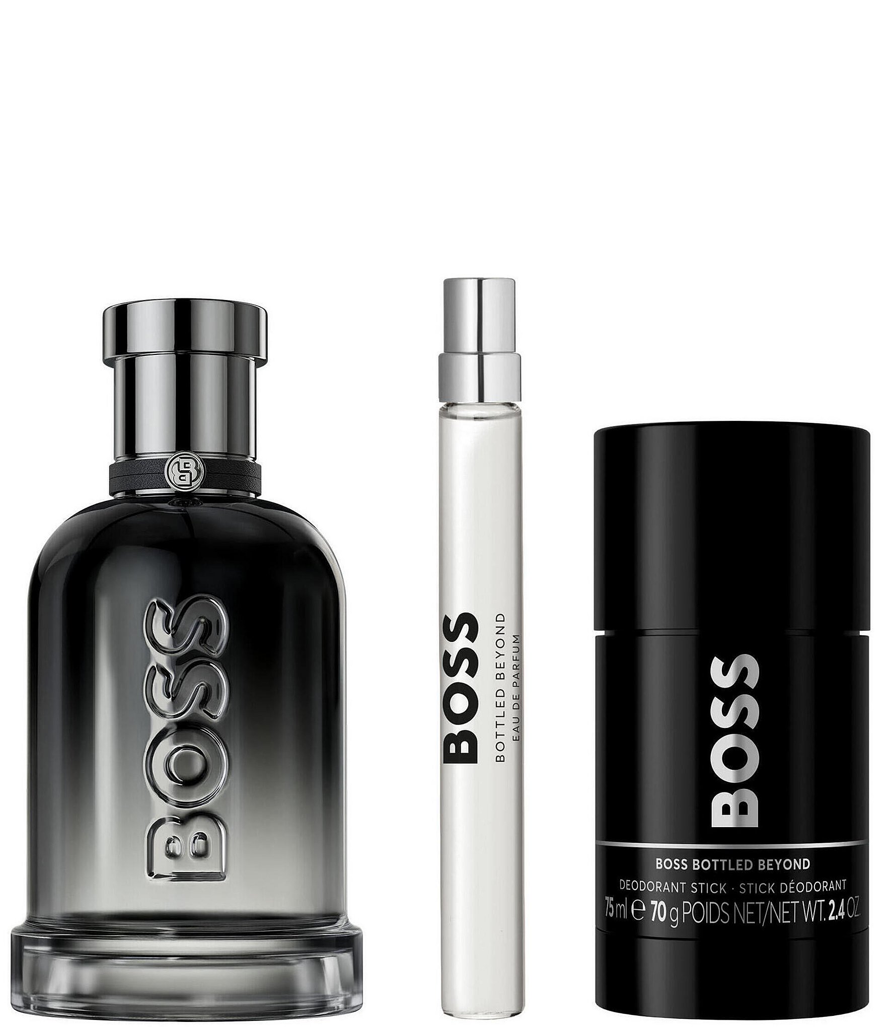Hugo Boss Boss Bottled Beyond Eau de Parfum Cologne & Deodorant Stick 3-Piece Gift Set