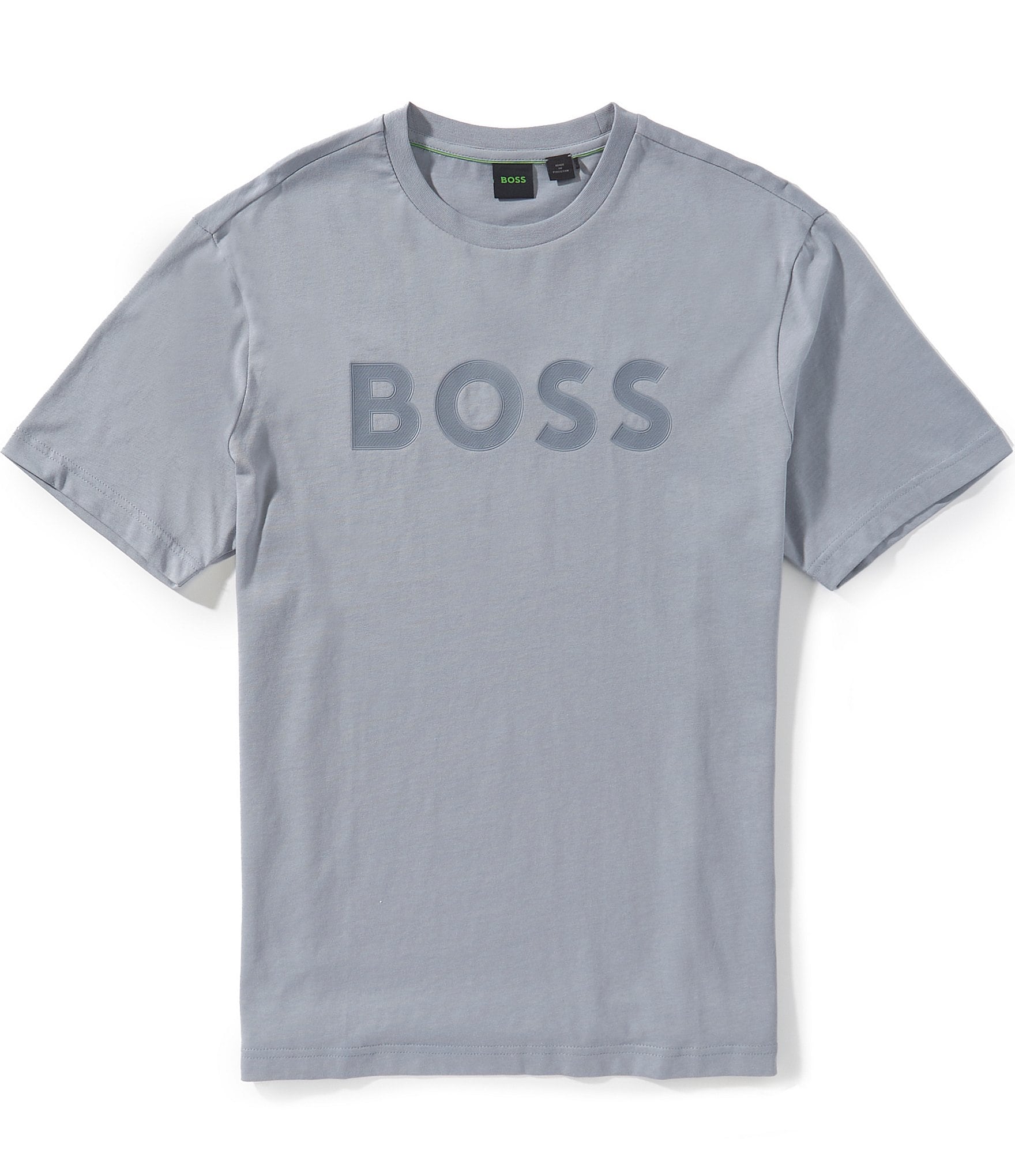 Hugo Boss BOSS Structure Logo Short Sleeve T-Shirt