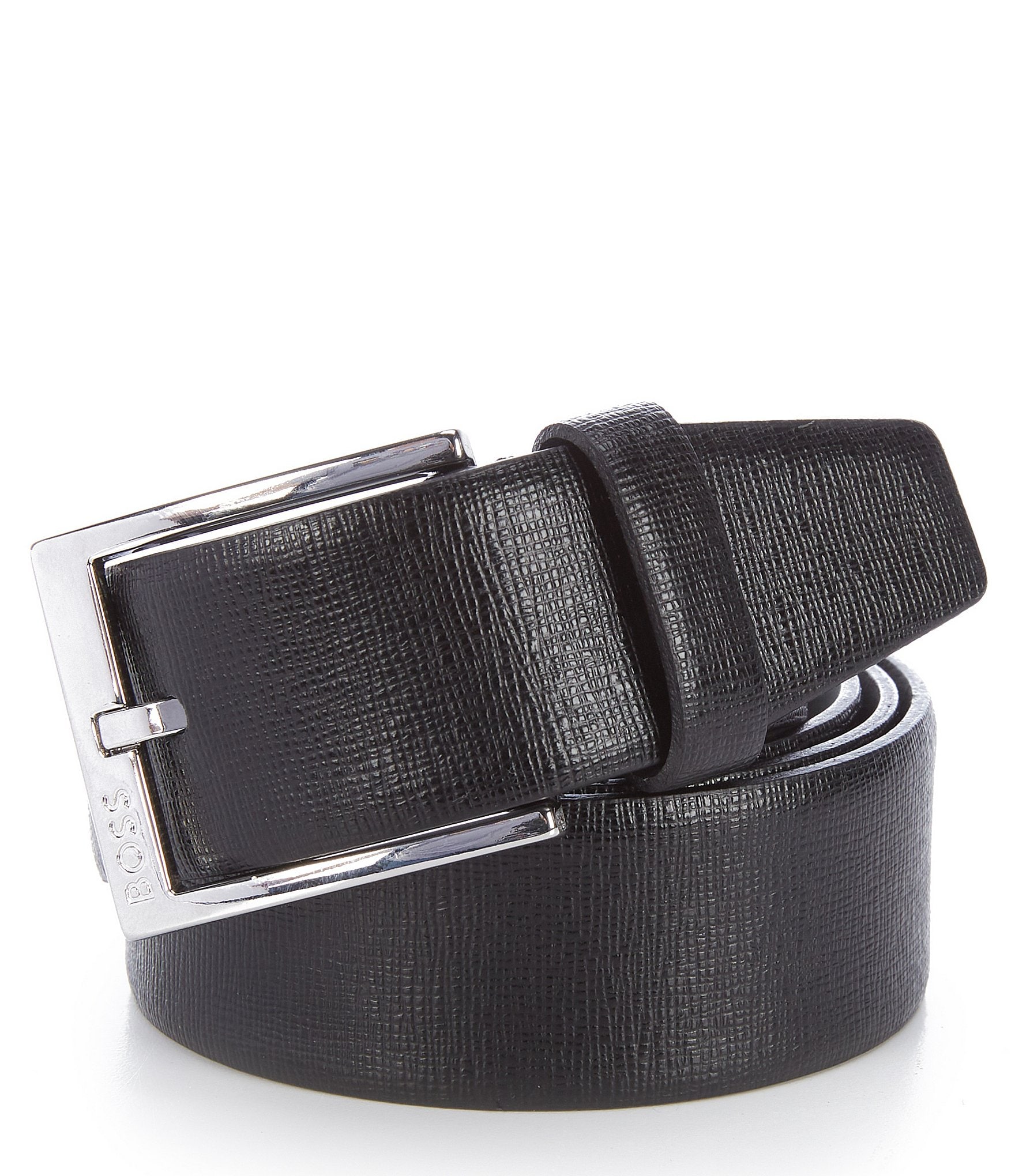 Hugo boss mens belt sale