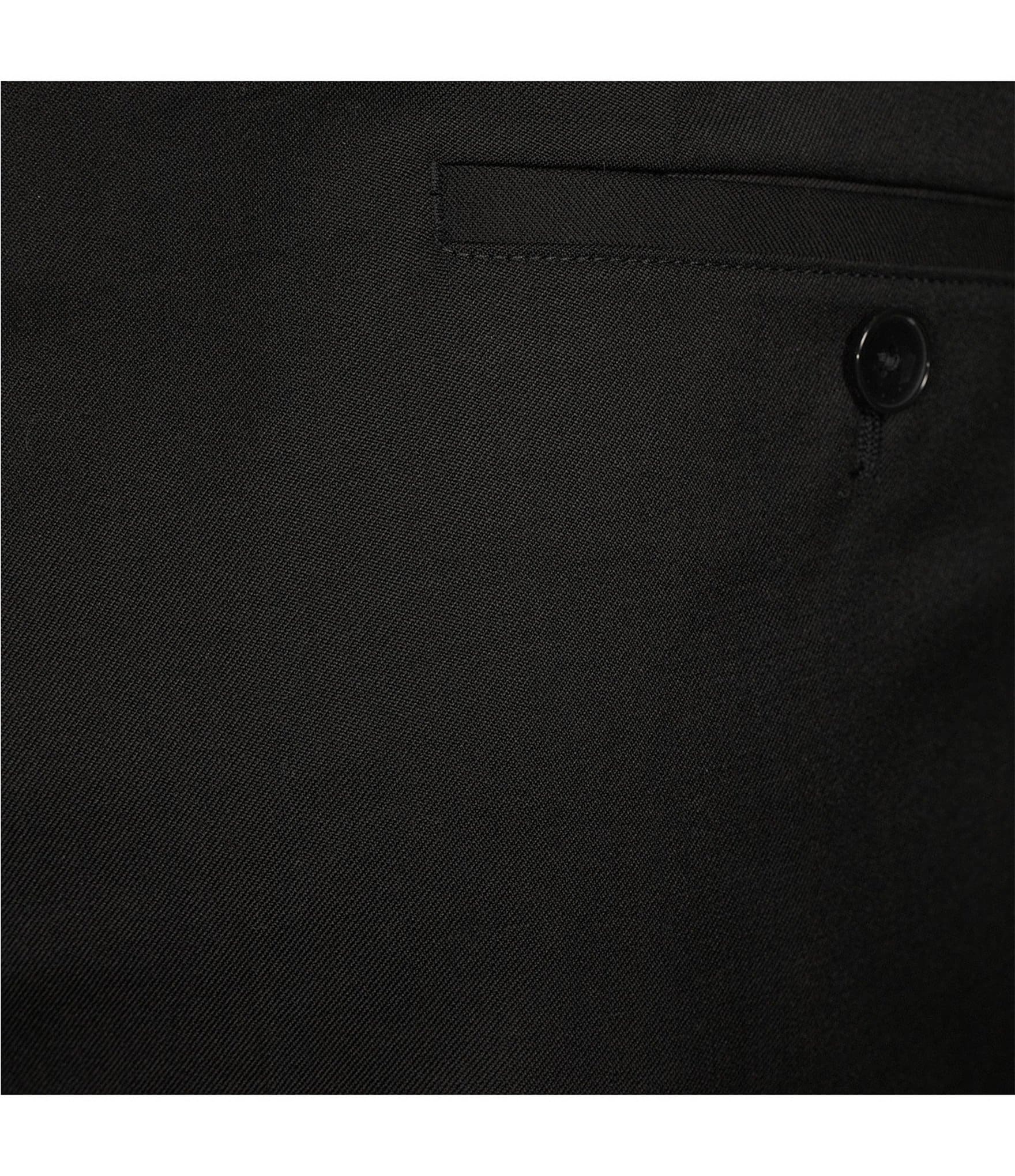 Hugo Boss Genius Slim Fit Flat Front Dress Pants