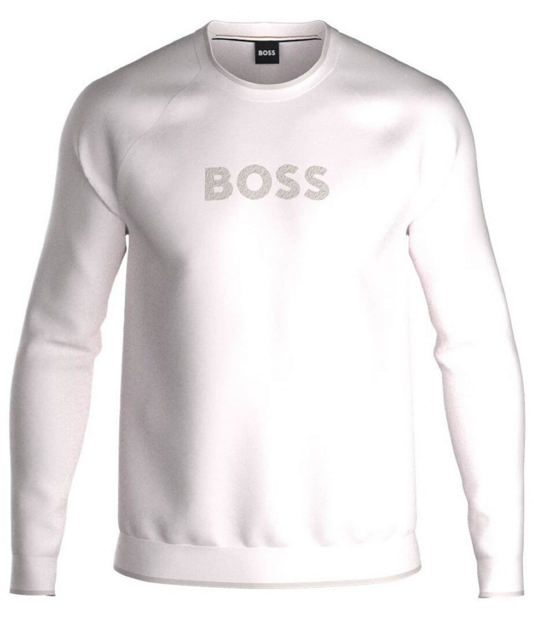 Hugo boss sweatshirt white online