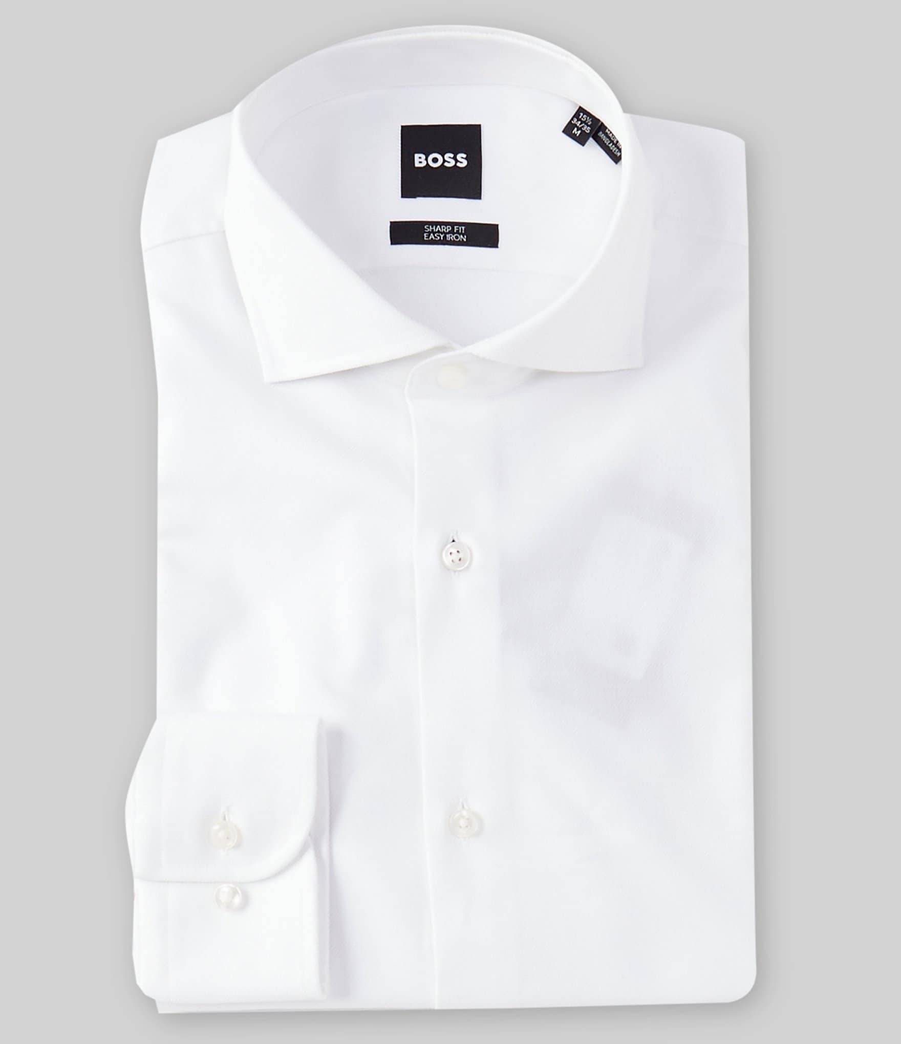 Buy BOSS Super-Flex Shirt with Cut-Away Collar