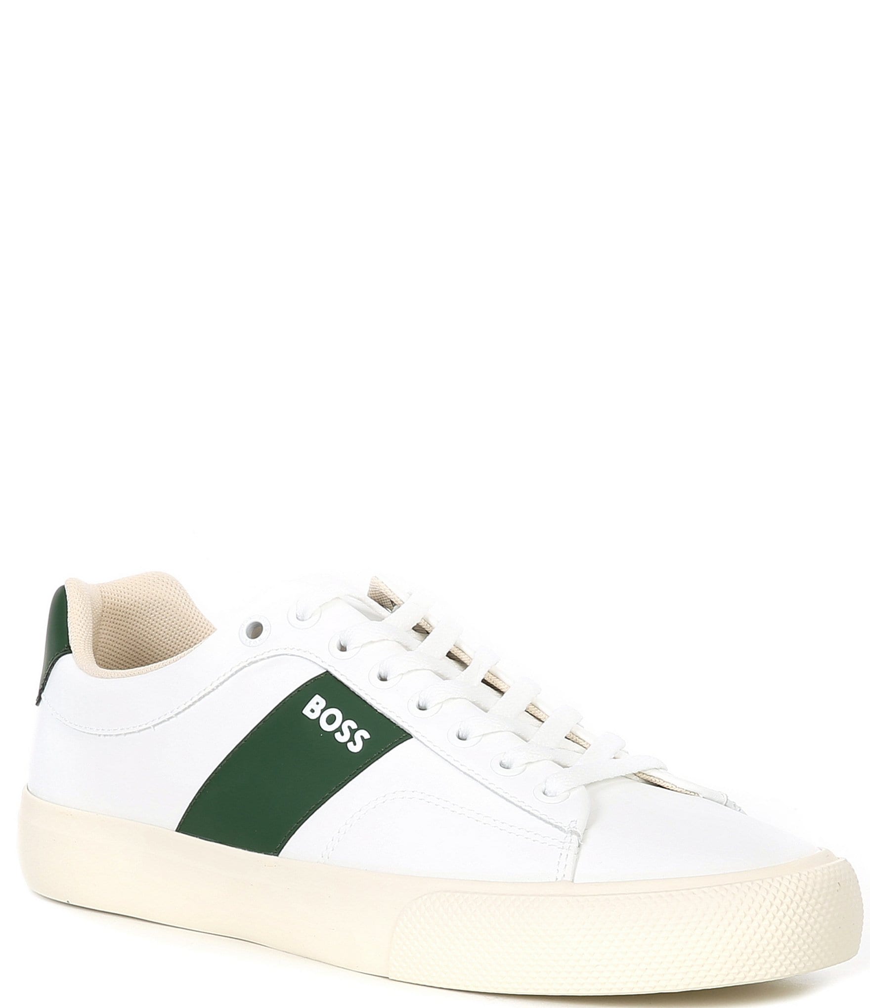 Hugo boss green sneakers online