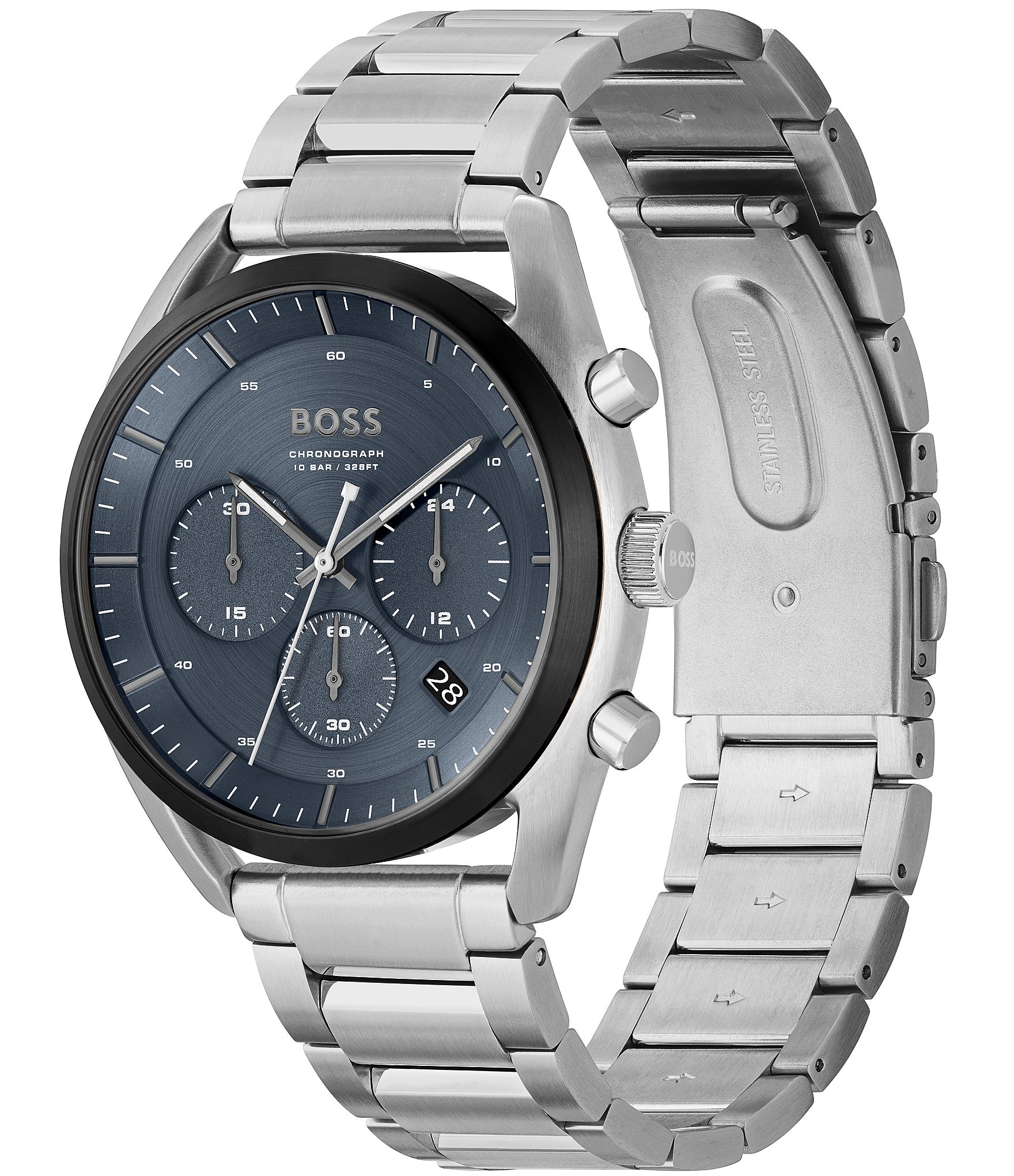 Hugo Boss Men's Chronograph Stainless Steel Bracelet Watch