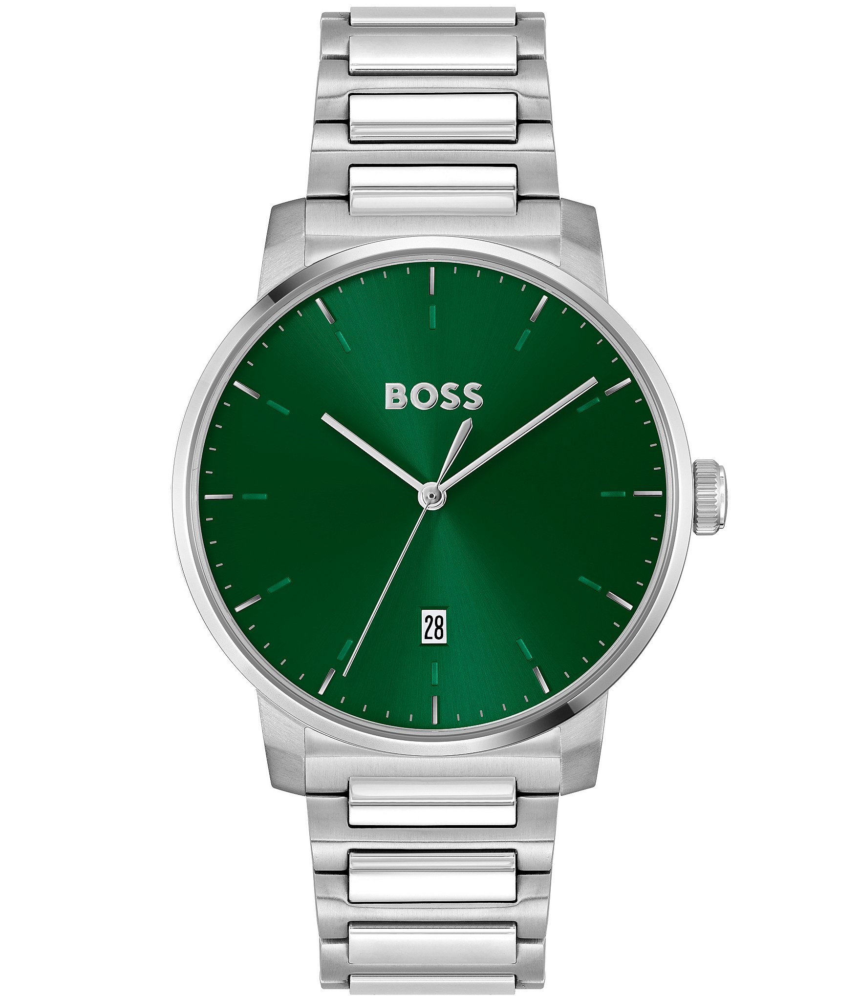 Hugo Boss Men's Dean Quartz Analog Stainless Steel Bracelet Watch