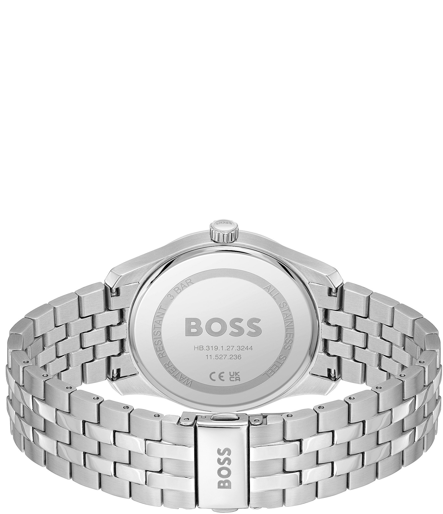 Hugo Boss Men's Principle Quartz Analog Stainless Steel Bracelet Watch