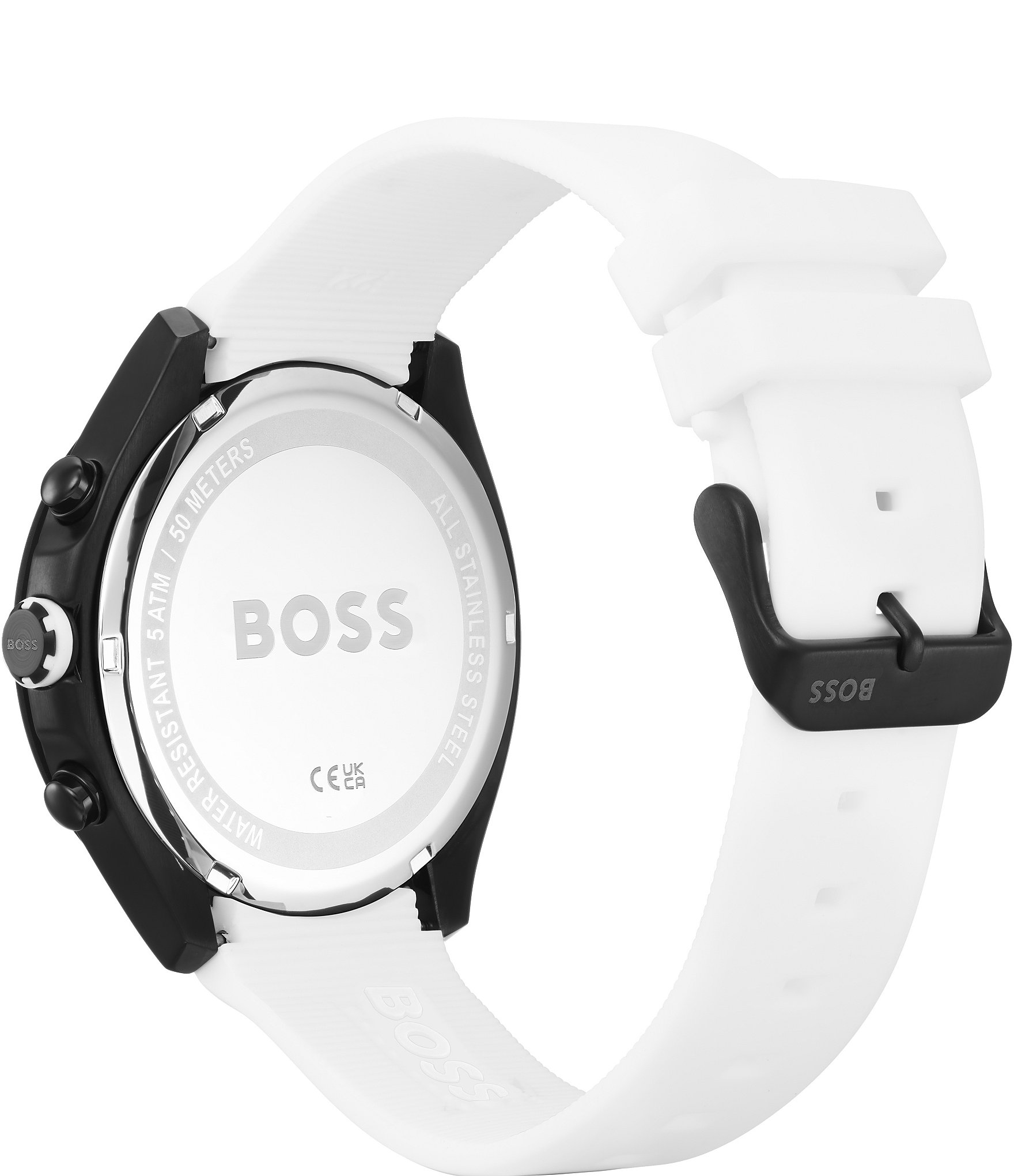 Hugo Boss Men's Silicone Velocity Watch