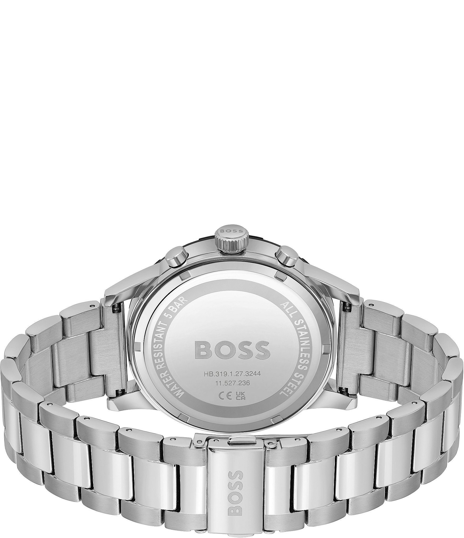 Hugo Boss Men's Solgrade Quartz Chronograph Stainless Steel Bracelet Watch