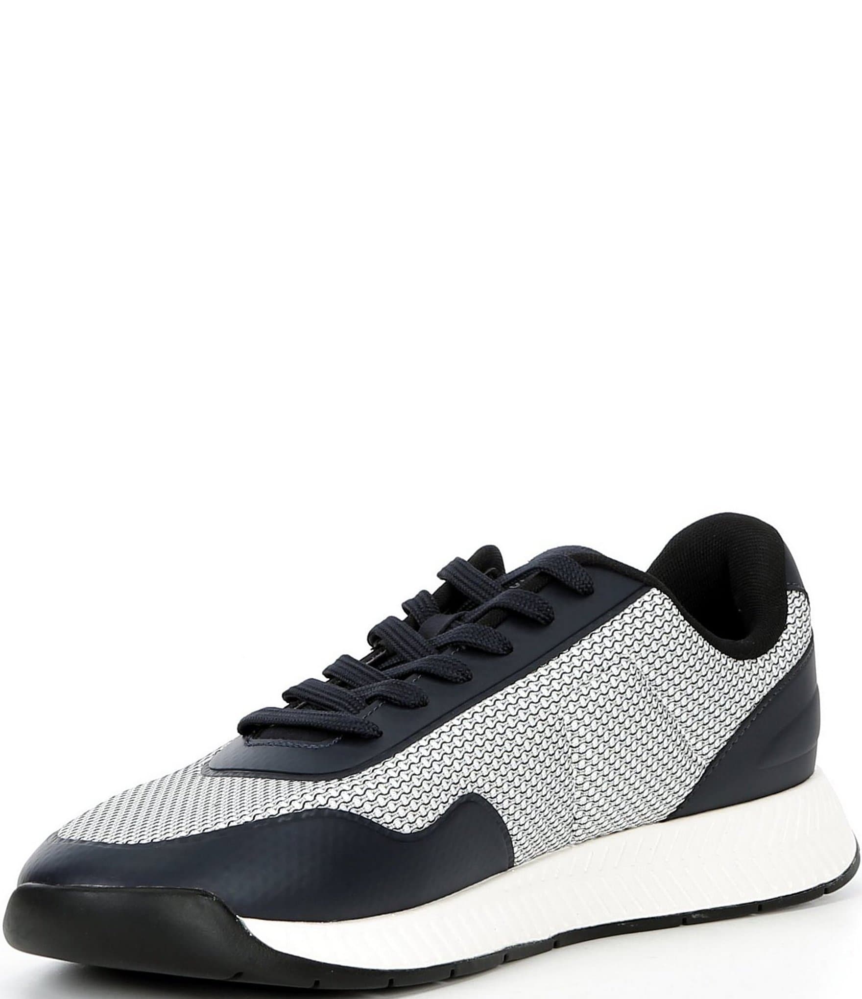 Hugo Boss Men's Titanium Mesh Sneakers