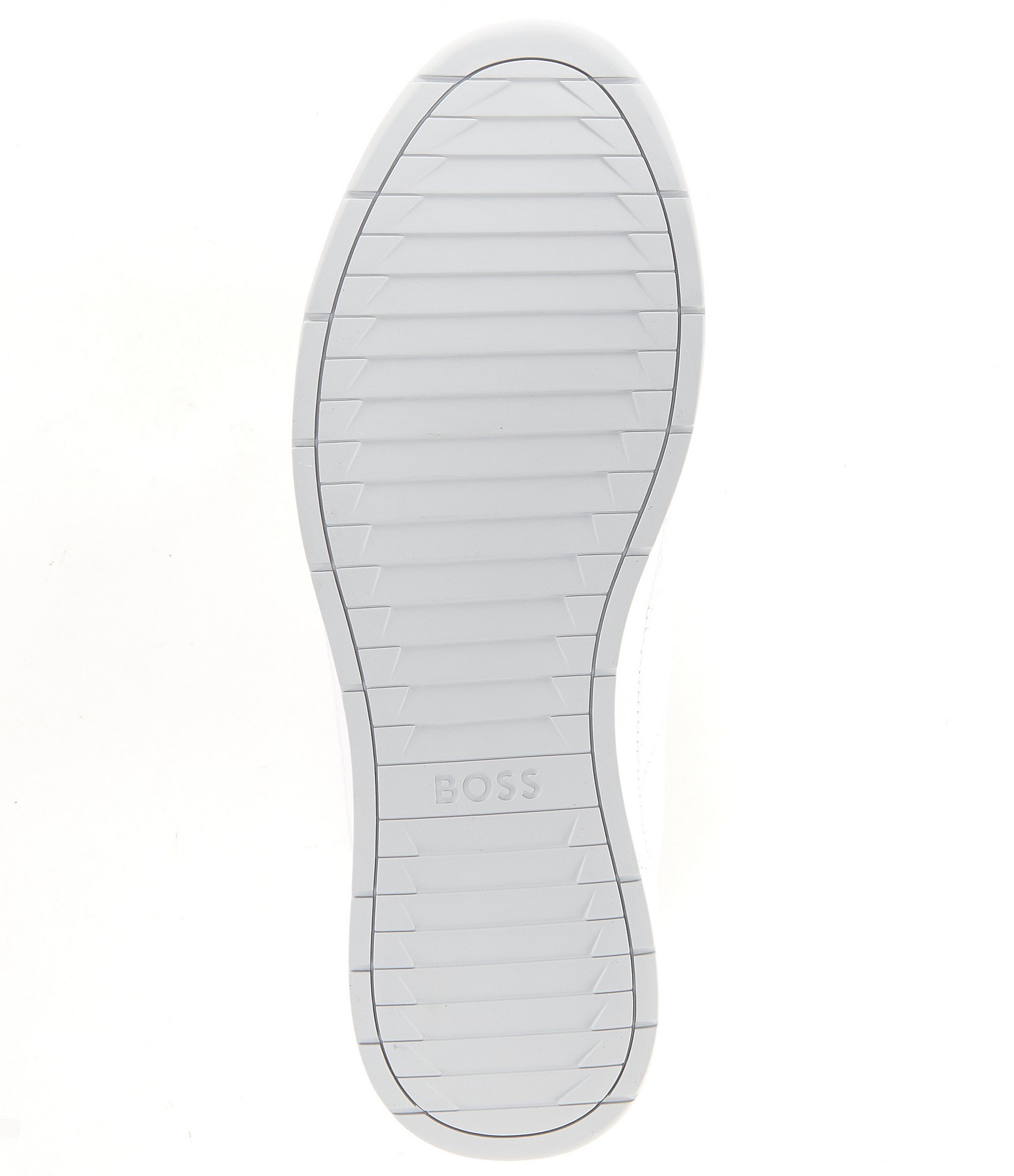 Hugo Boss Men's Titanium Perforated Leather Sneakers