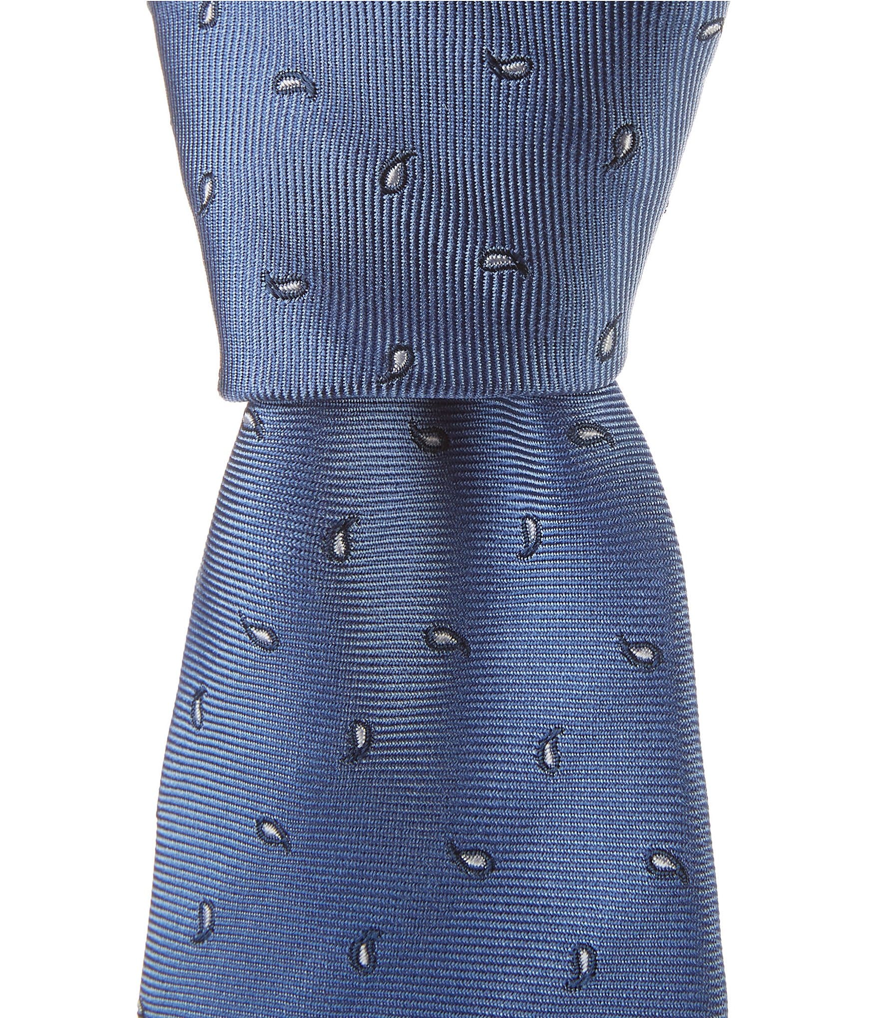 Hugo Boss Micro Pattern Jacquard 2.95#double; Silk Tie
