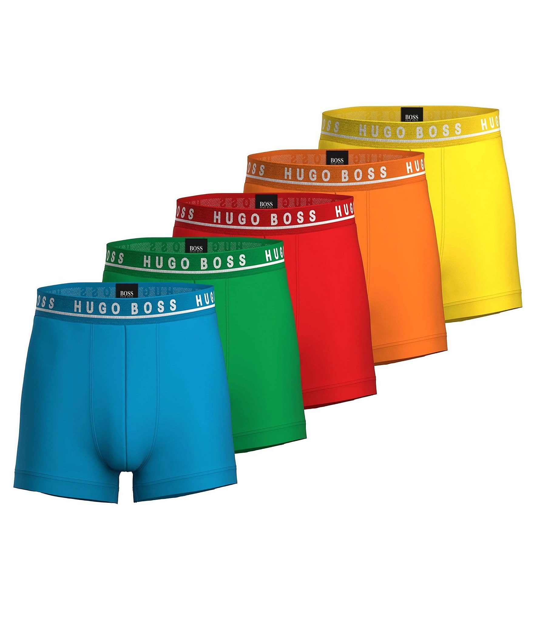 Hugo Vibrant Multi-Colored Trunks 5-Pack Dillard's