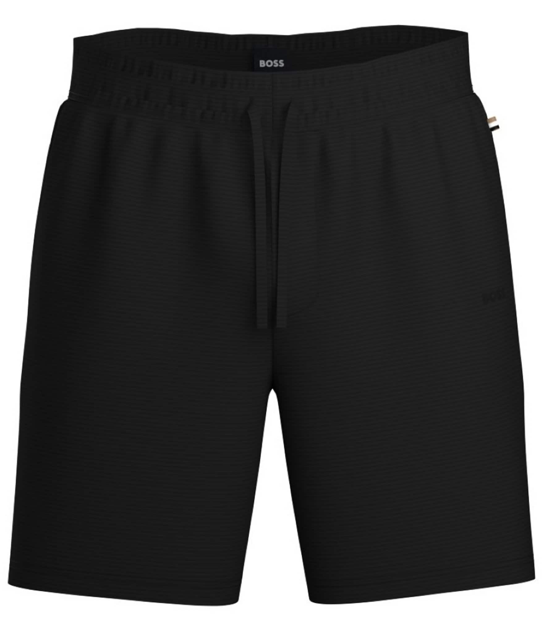 Hugo Boss Rib 8#double; Inseam Rib Sleep Shorts