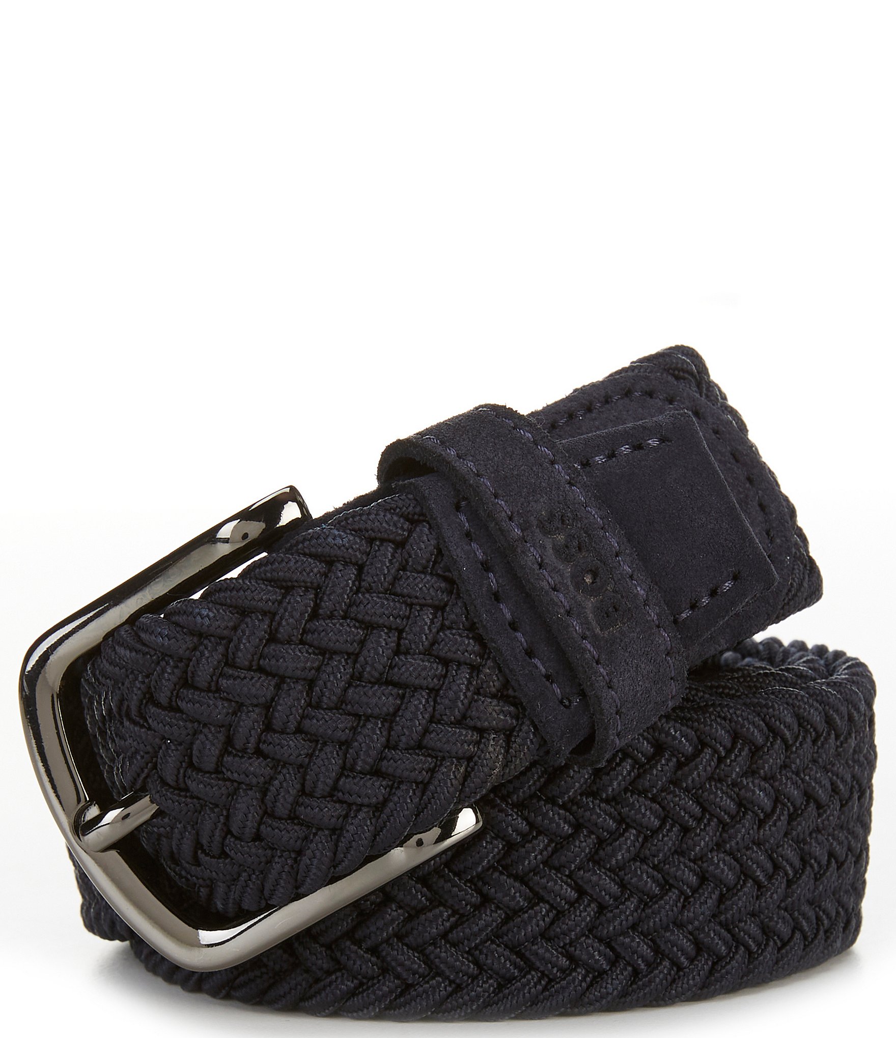 hugo boss woven belt