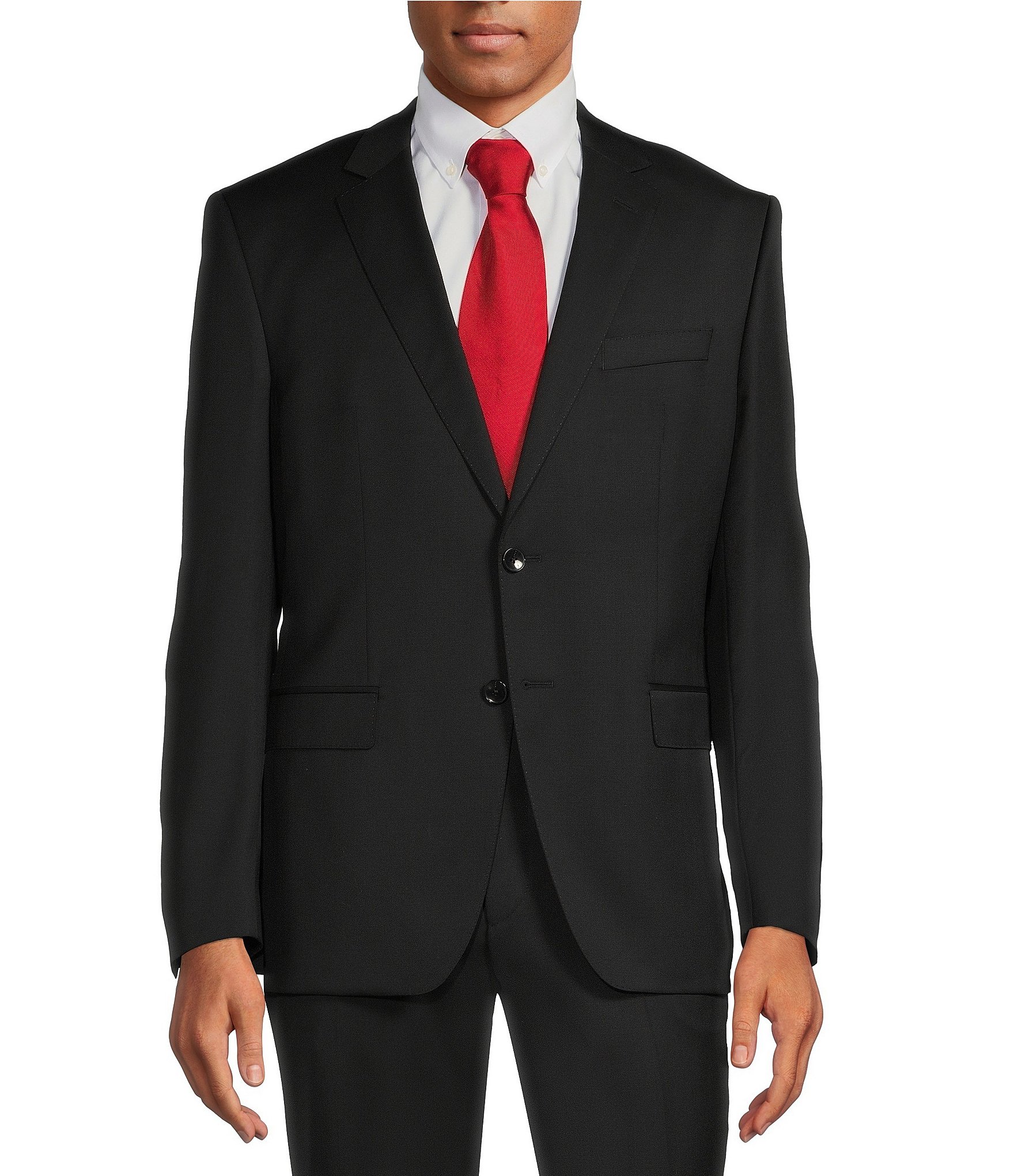 Hugo Boss Slim Fit Flat Front 2-Piece Suit