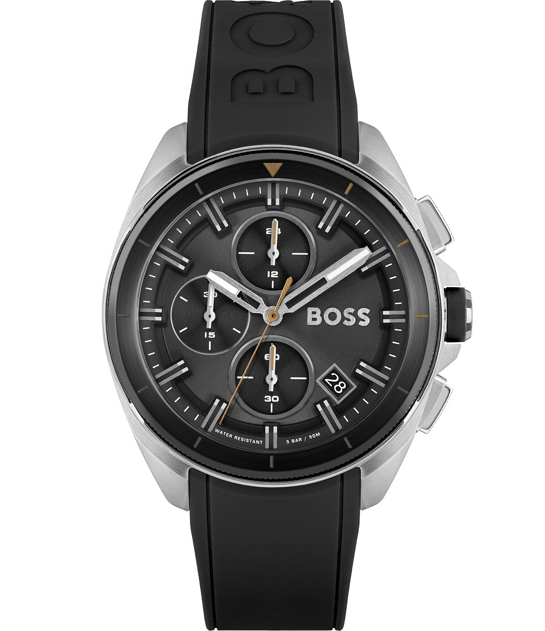 Hugo Boss Volane Men's Chronograph Black Dial Watch | Dillard's
