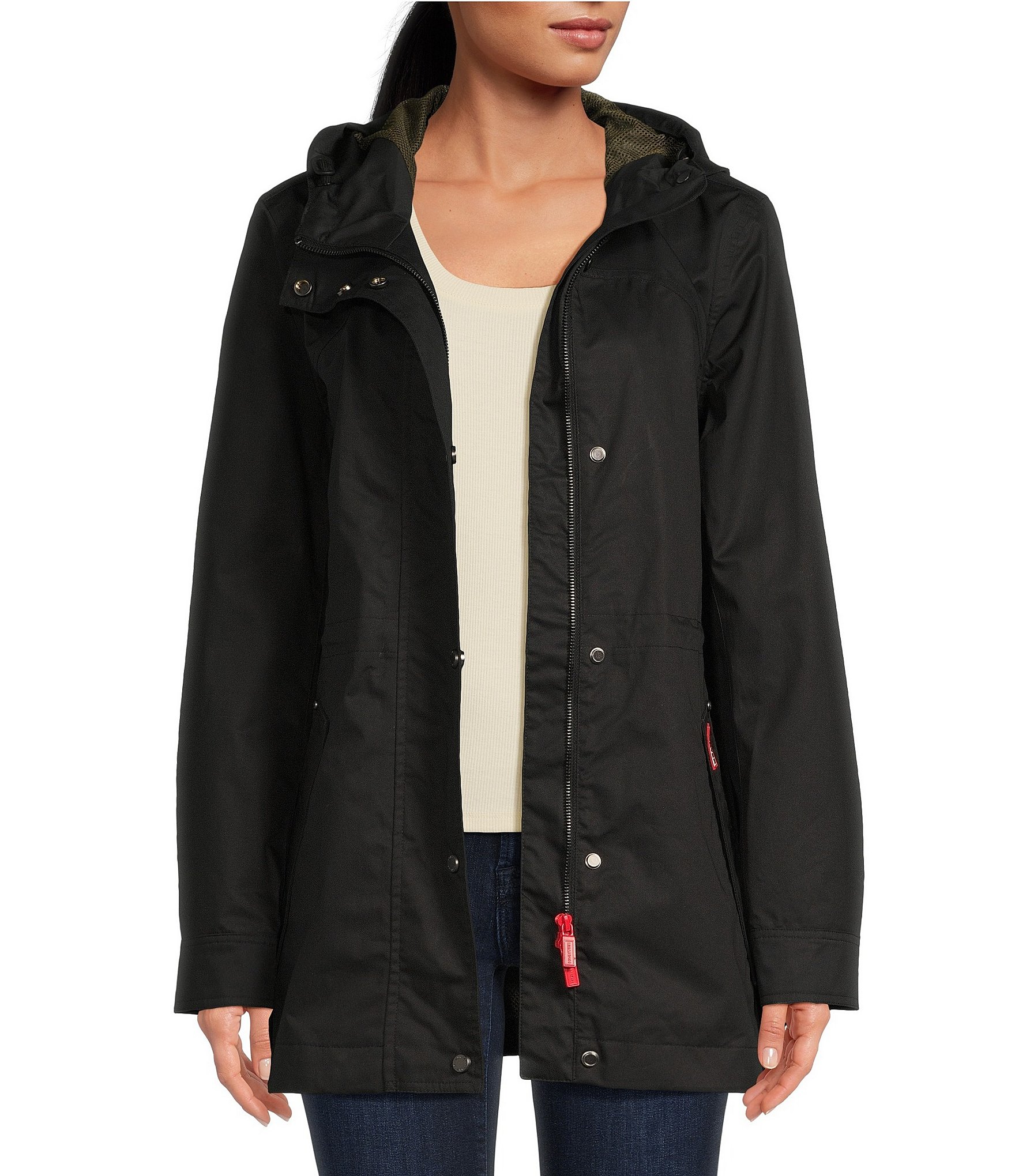 Dillards plus size raincoats best sale