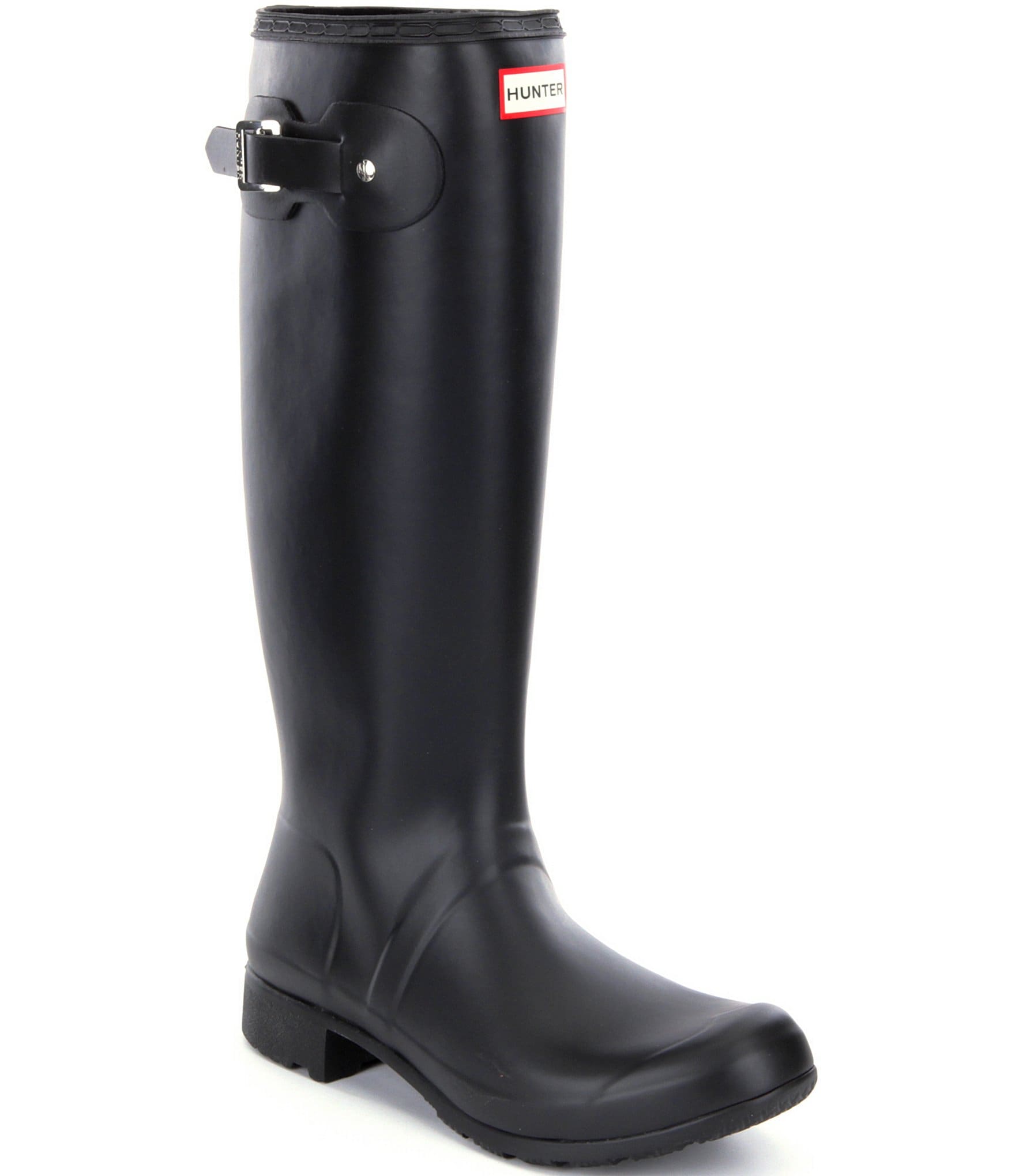 Commandant wees stil maak het plat Hunter Women's Original Matte Tour Buckle Strap Rain Boots | Dillard's