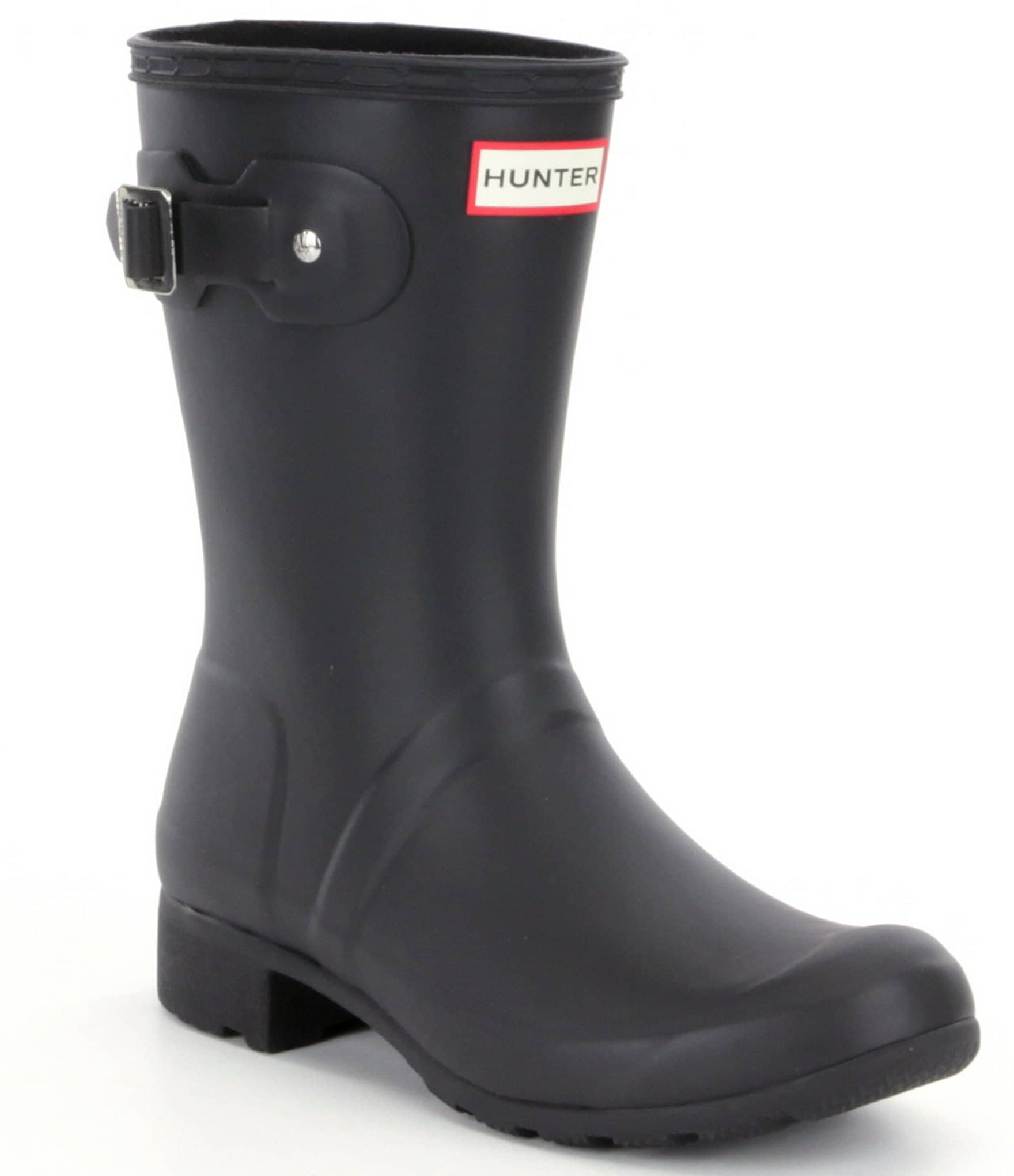 short black rain boots womens