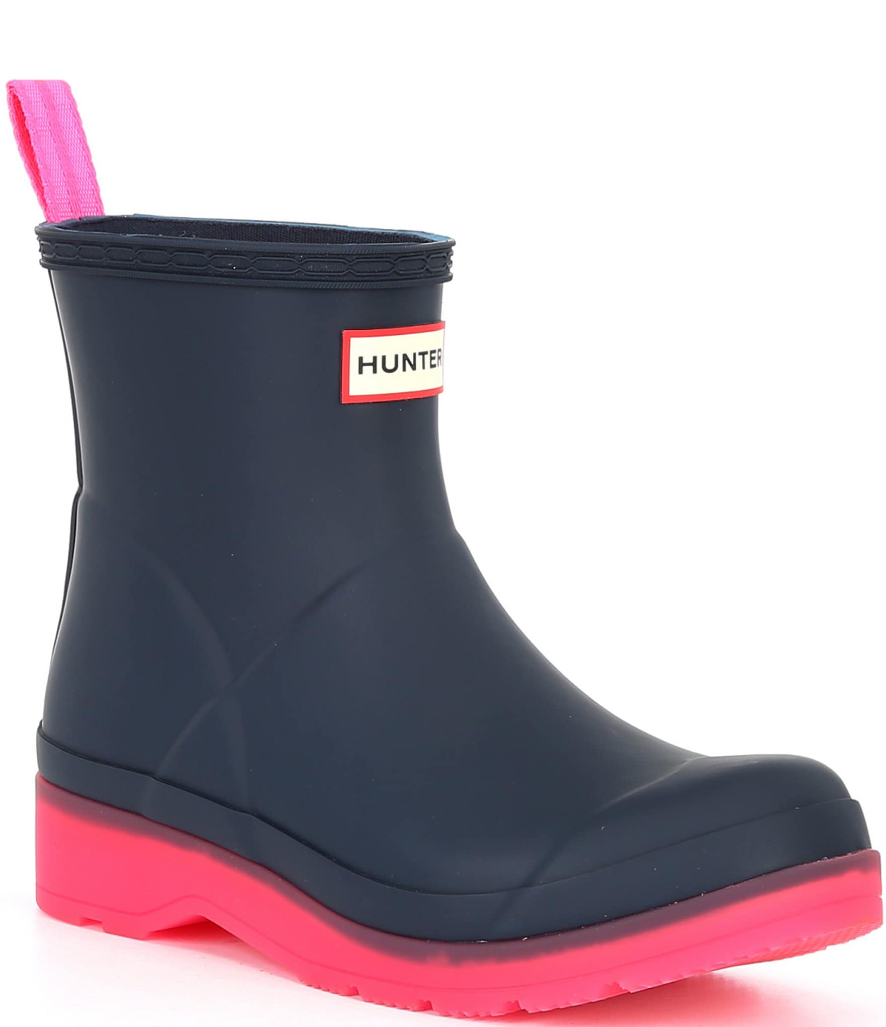 Hunter Play Short Translucent Rain Boots 6