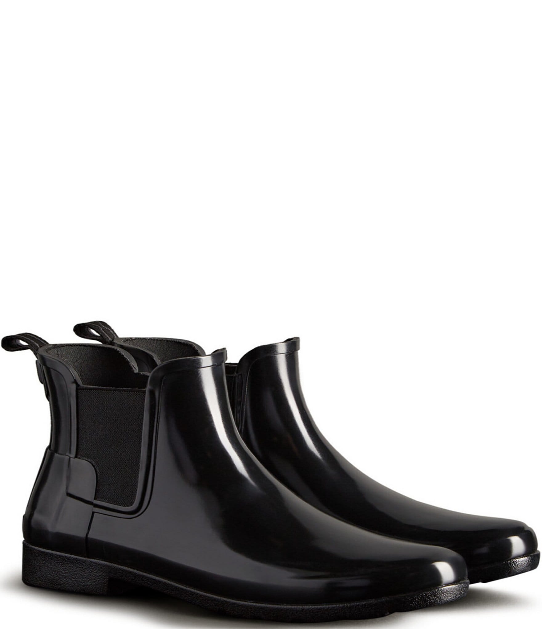 Hunter Refined Chelsea Rubber Boot 11 Black