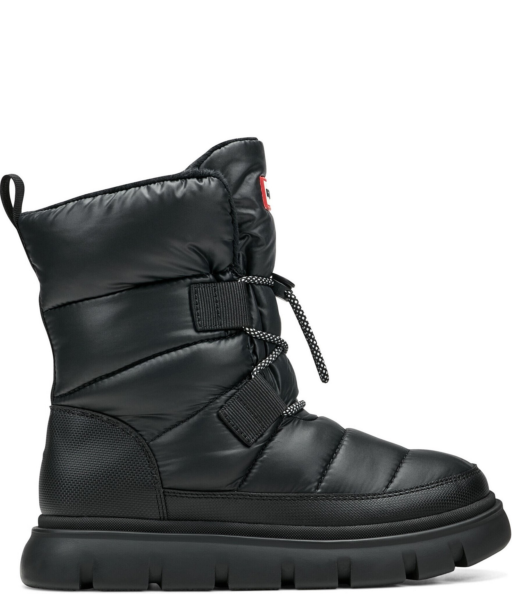 Hunter Women's Moon Waterproof Puffy Lace Up Boots