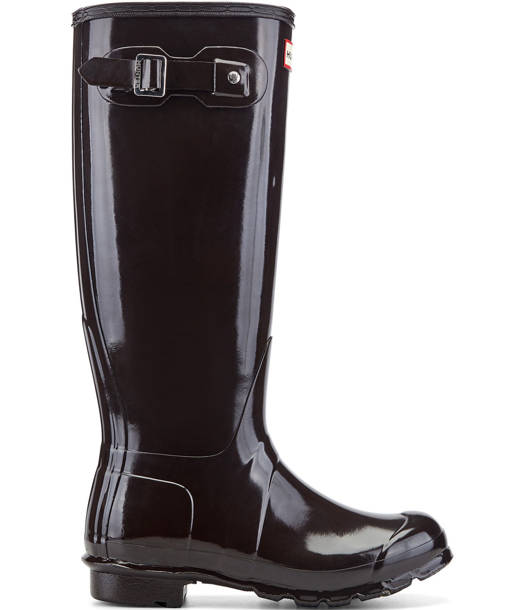 Hunter Women's Original Waterproof Tall Gloss Rain Boots