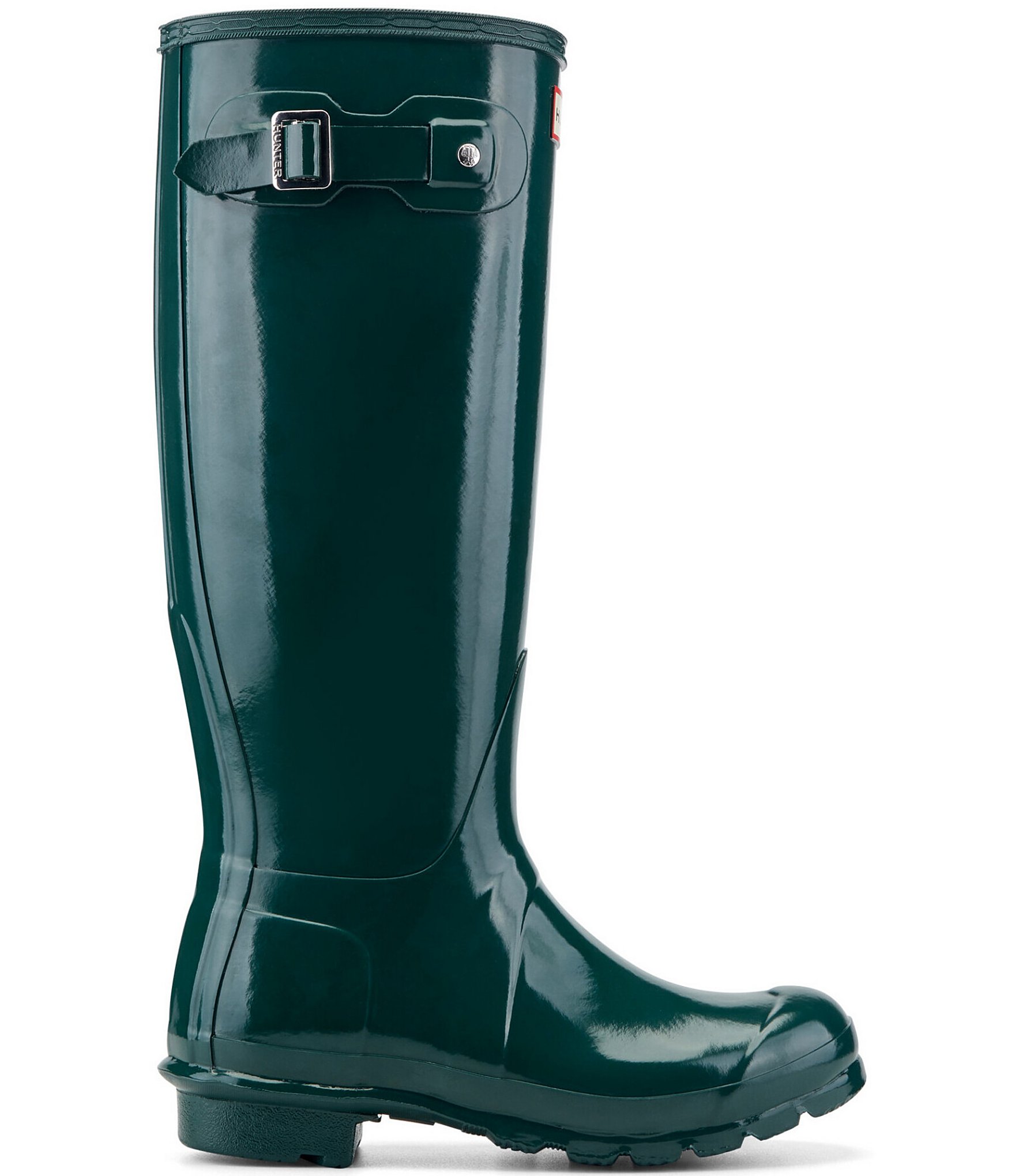 Hunter Women's Original Waterproof Tall Gloss Rain Boots