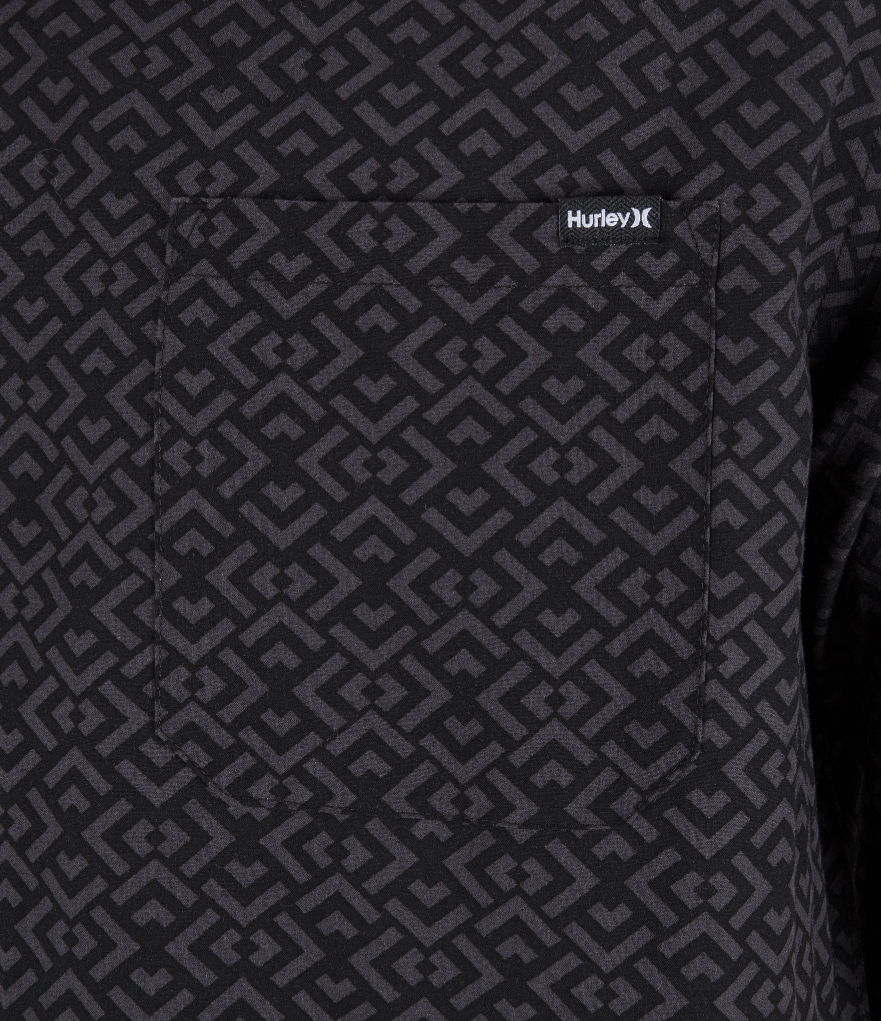 Hurley Aero Printed Short Sleeve Woven Shirt