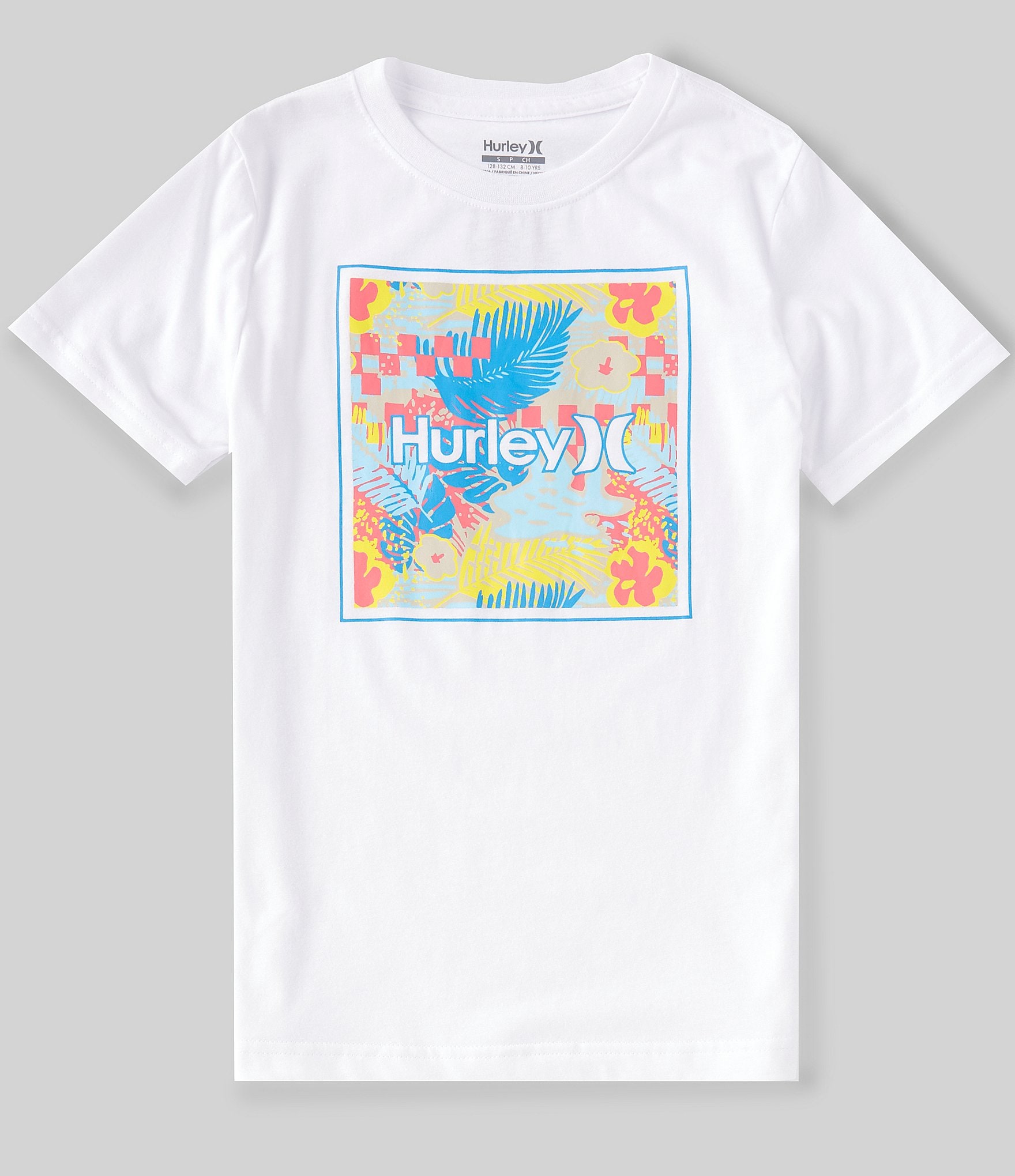 Ellende Geleerde Anoniem Hurley Big Boys 8-20 Short Sleeve Box Fill Graphic Tee | Dillard's