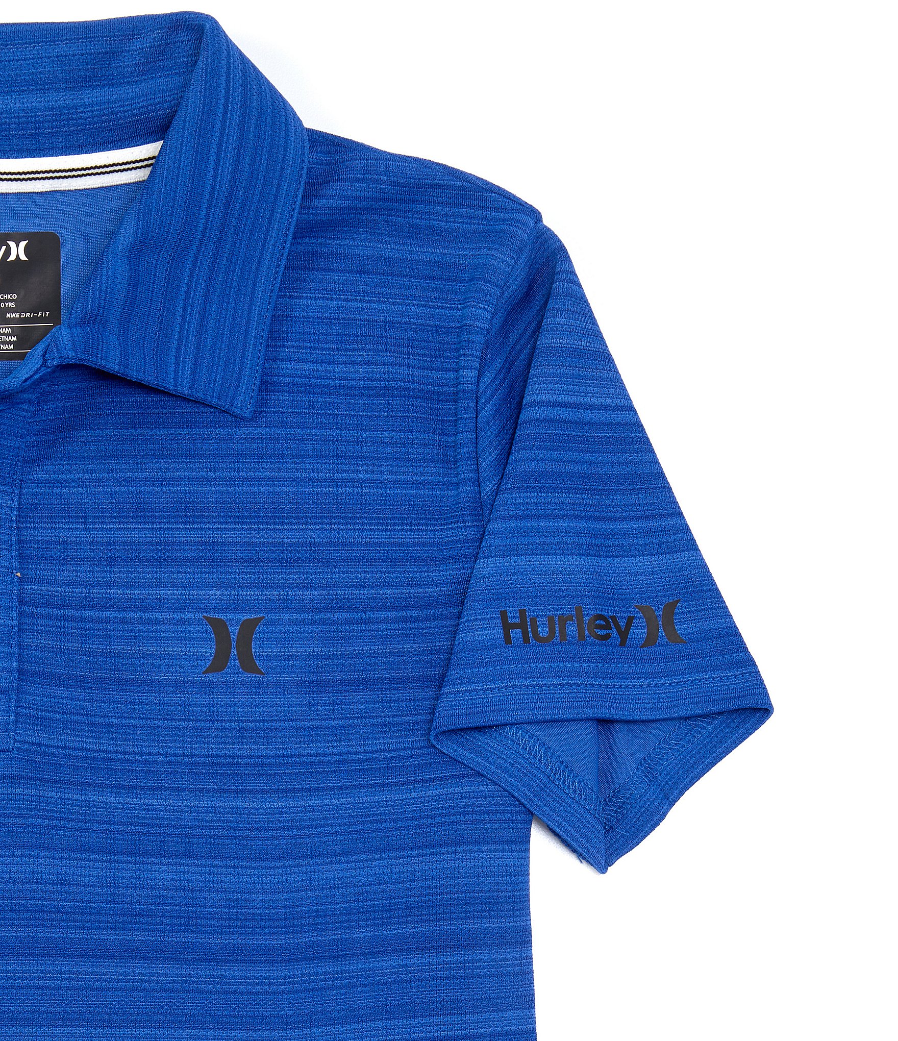 Hurley Big Boys 8-20 Short-Sleeve H2O-Dri Belmont Polo Shirt