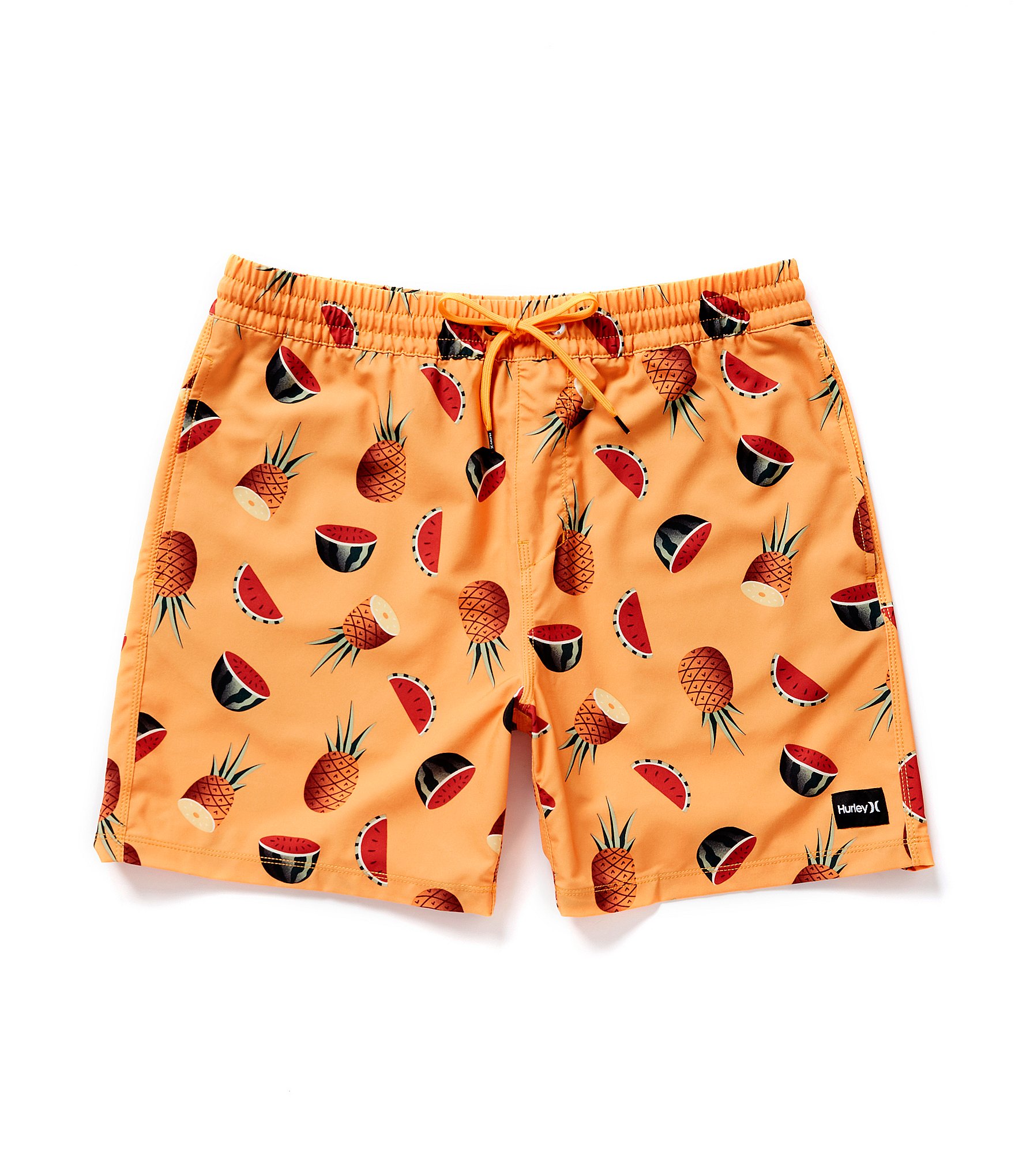 Hurley Cannonball Fruit Print 17 Outseam Volley Shorts Dillard S
